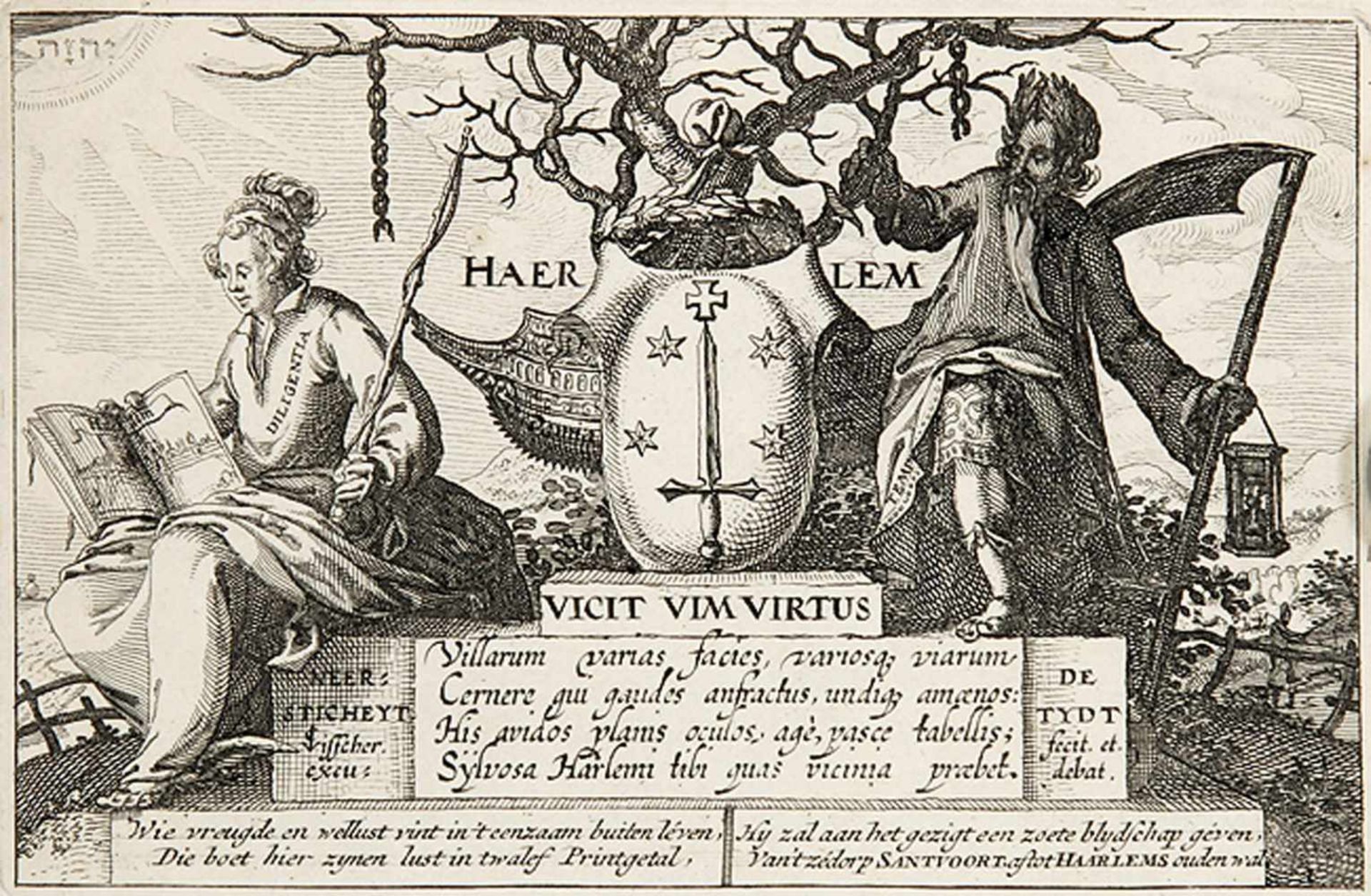 CLAES JANSZ VISSCHER 1586/87 - Amsterdam - 1652