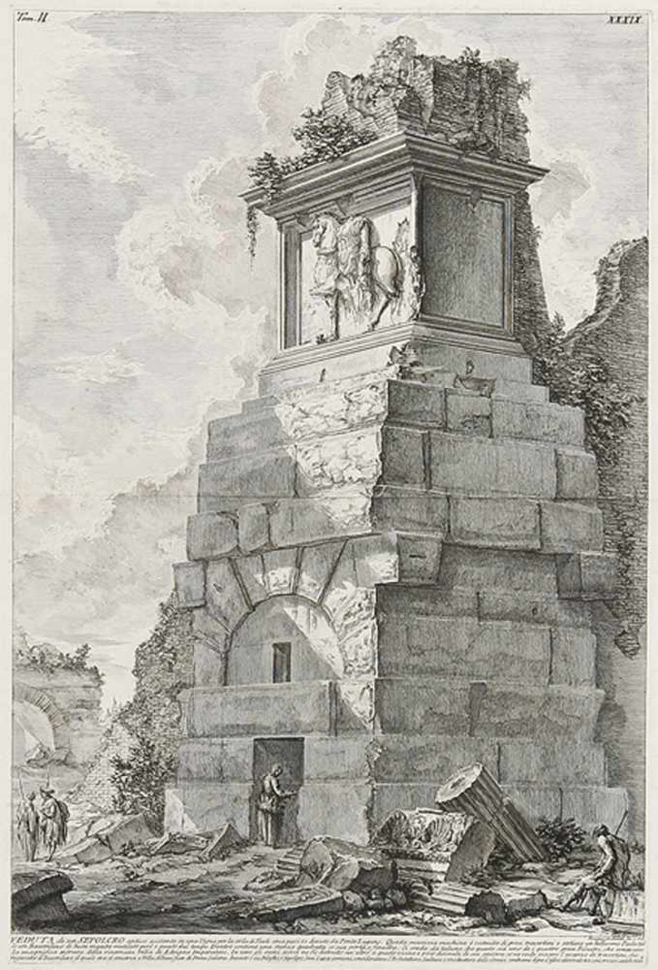 GIOVANNI BATTISTA PIRANESI Mogliano 1720 - 1778 Rom