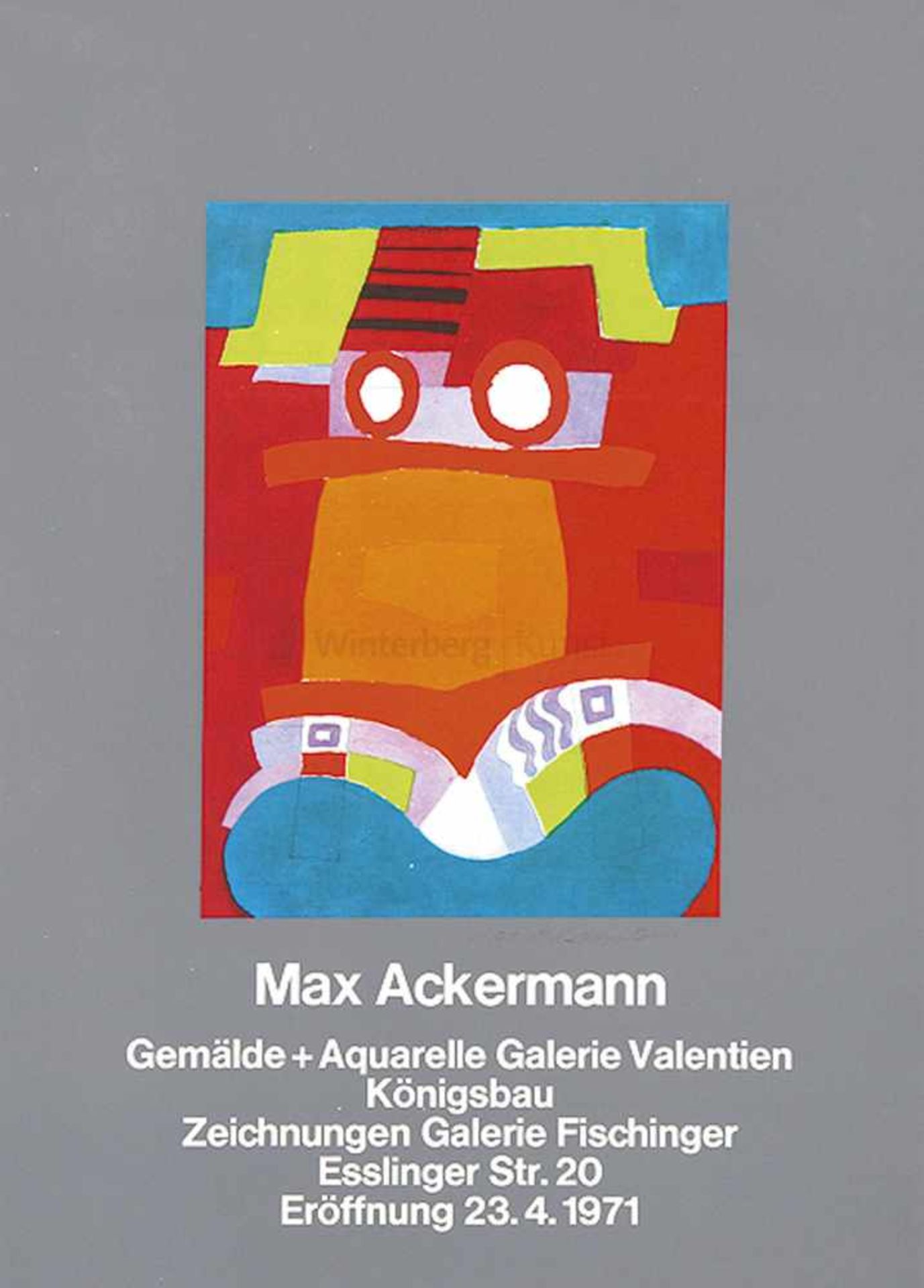 MAX ACKERMANN Berlin 1887 - 1975 Bad Liebenzell