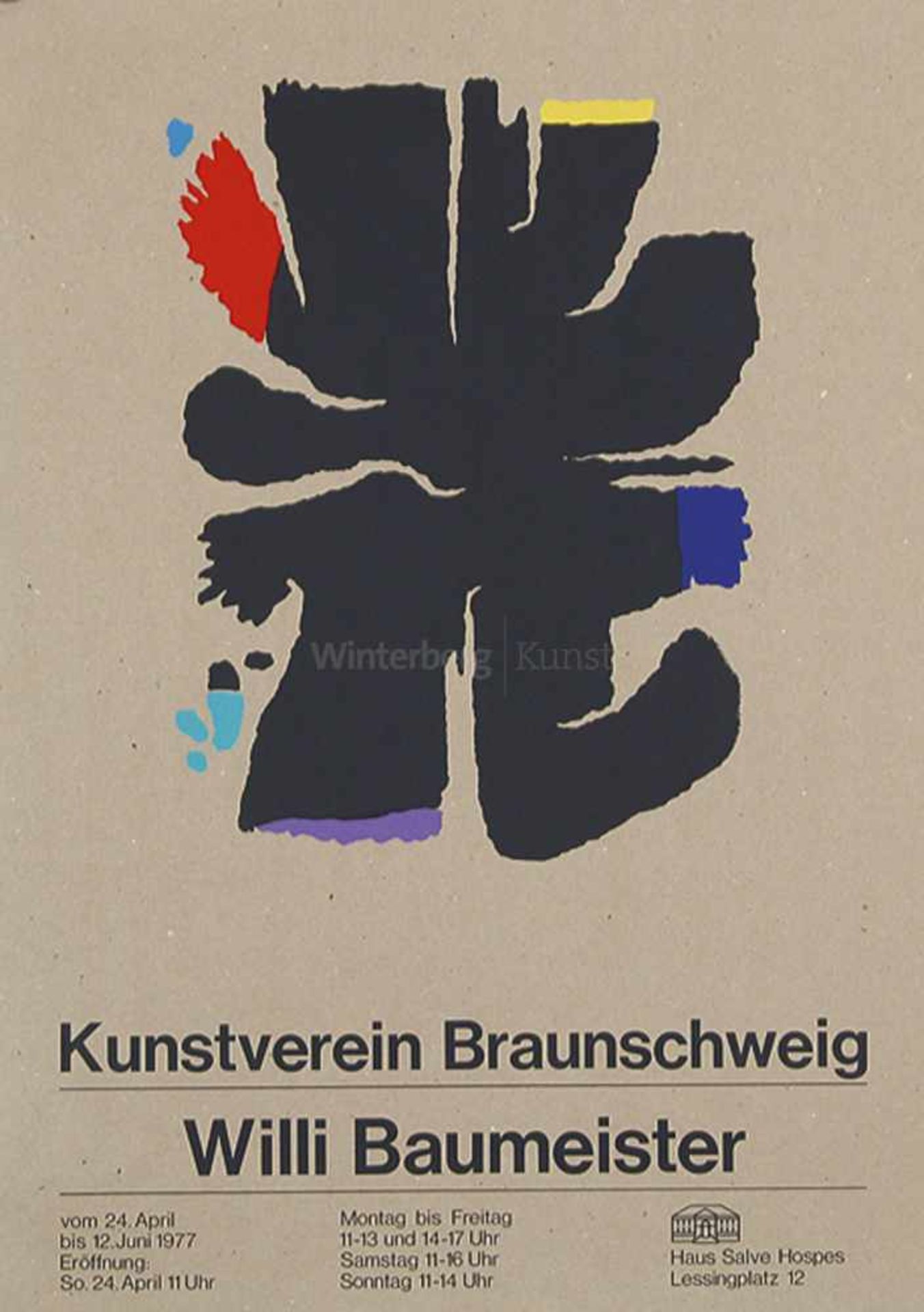 WILLI BAUMEISTER 1889 - Stuttgart - 1955