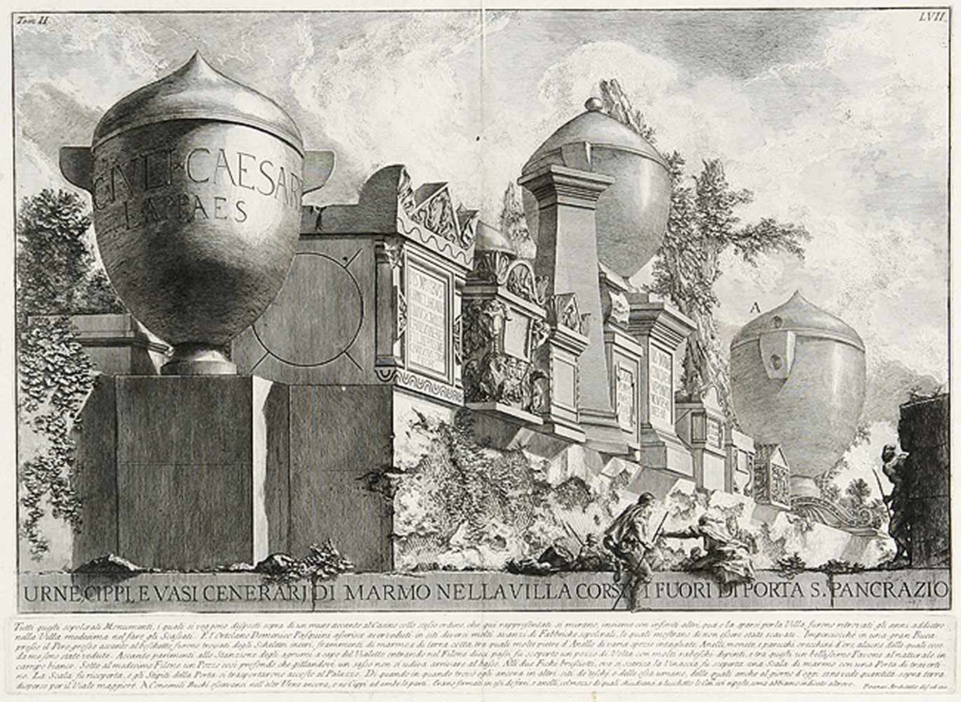 GIOVANNI BATTISTA PIRANESI Mogliano 1720 - 1778 Rom