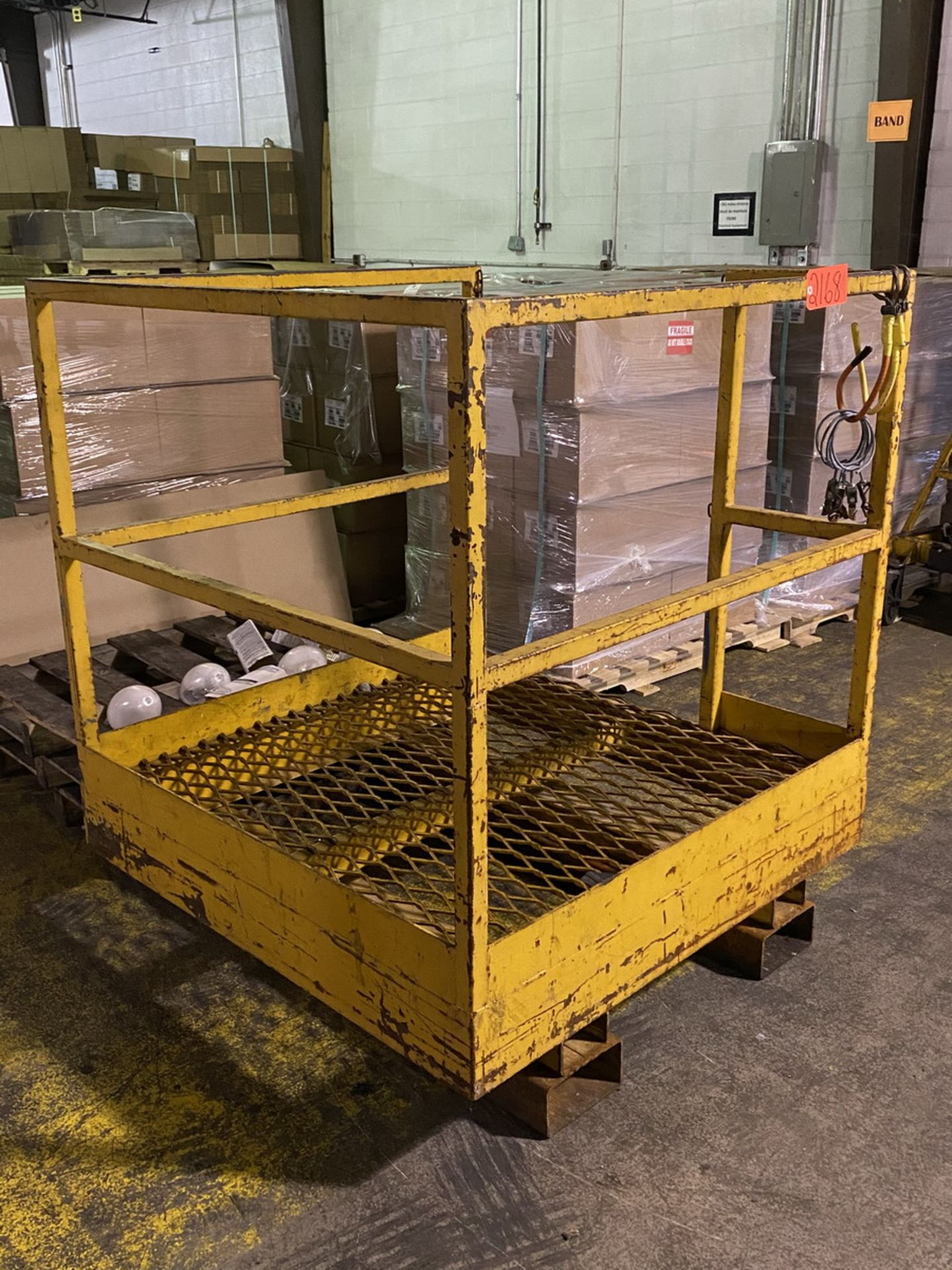 48 in. x 48 in. Forklift Platform Safety Cage - Image 2 of 2