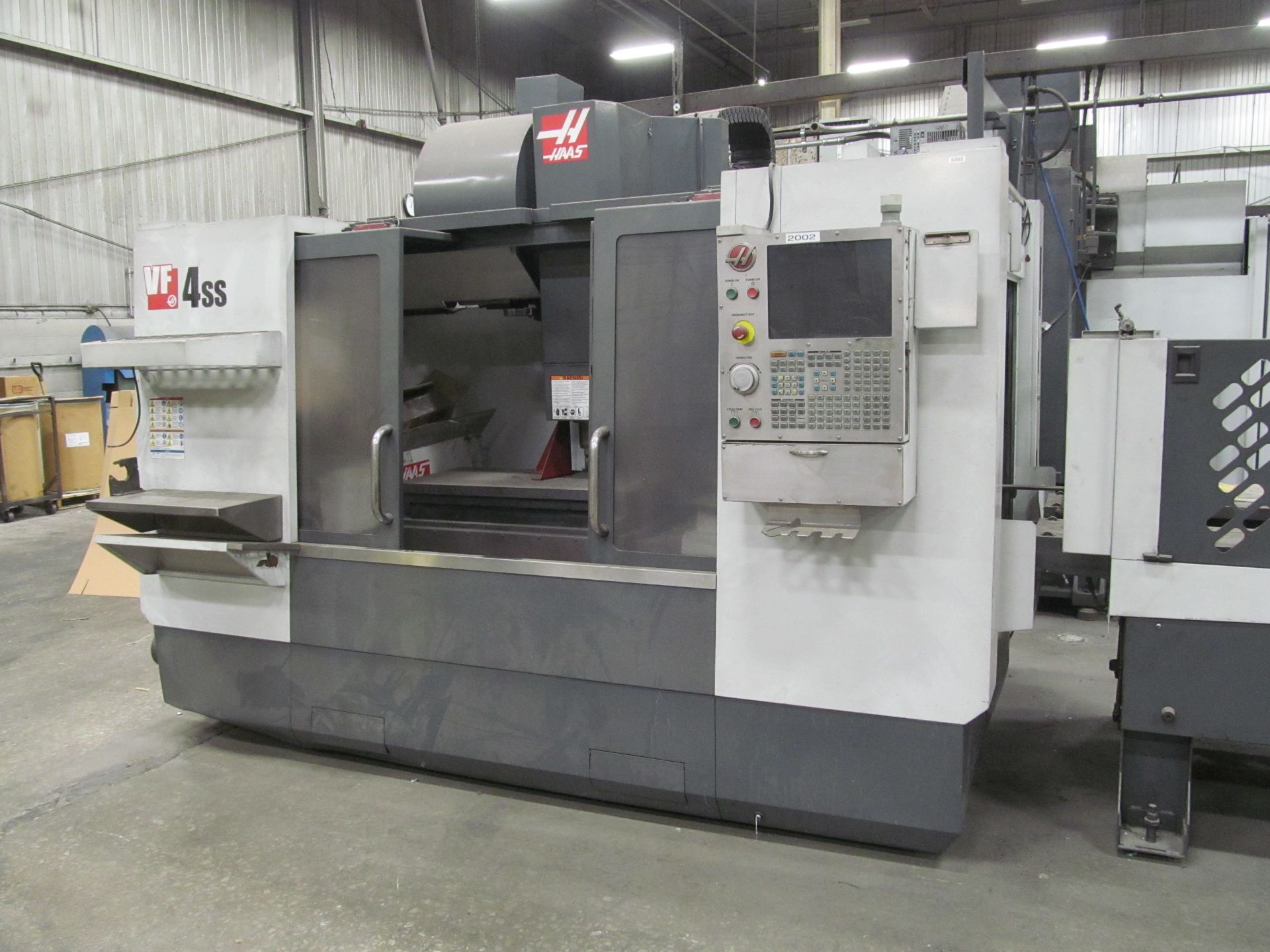 Haas VF-4SSAPC CNC Vertical Machining Center, S/N: 1091757 (2012); with Haas CNC Controls with Hand-