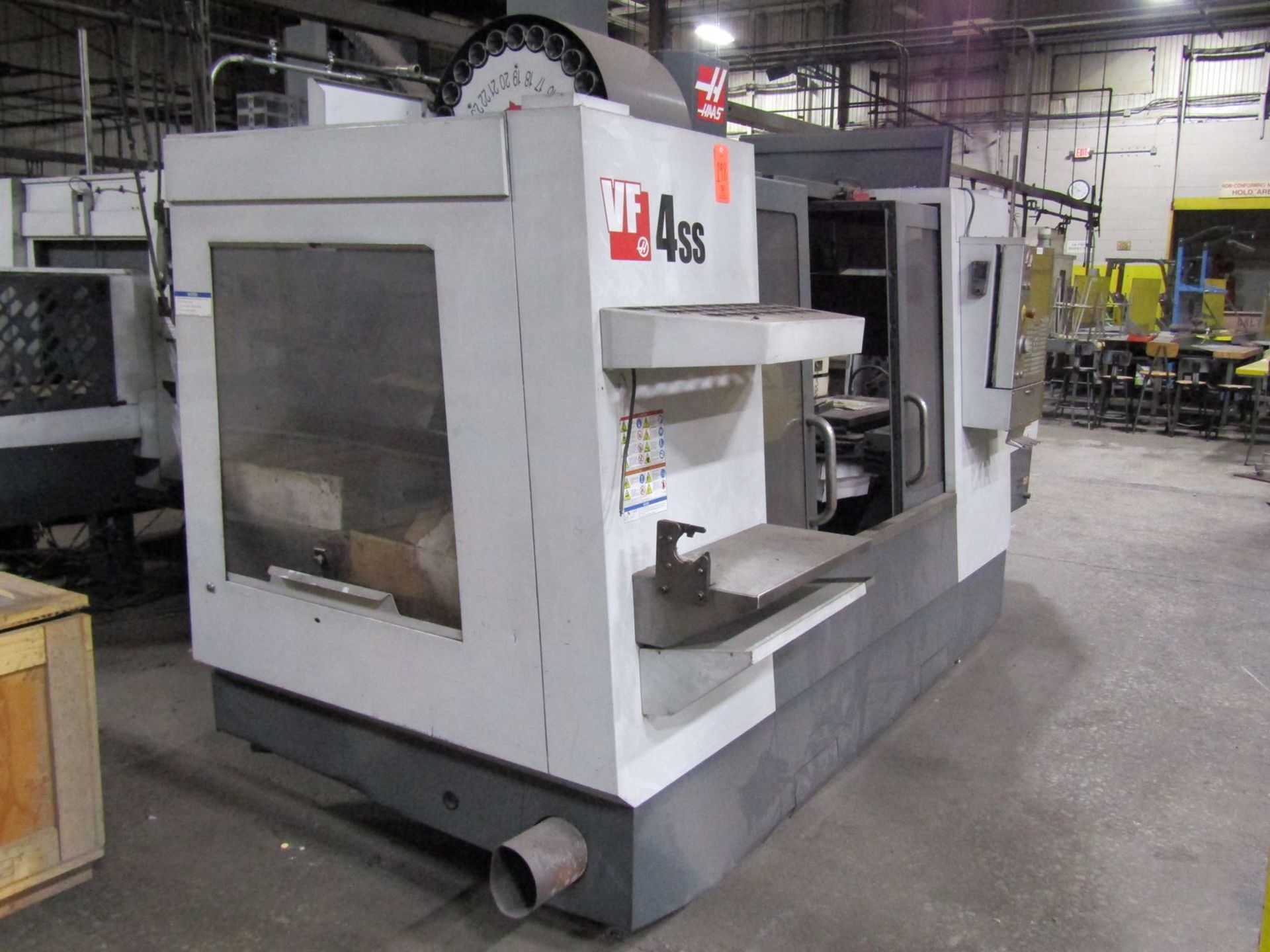 Haas VF-4SSAPC CNC Vertical Machining Center, S/N: 1091757 (2012); with Haas CNC Controls with Hand- - Image 4 of 9