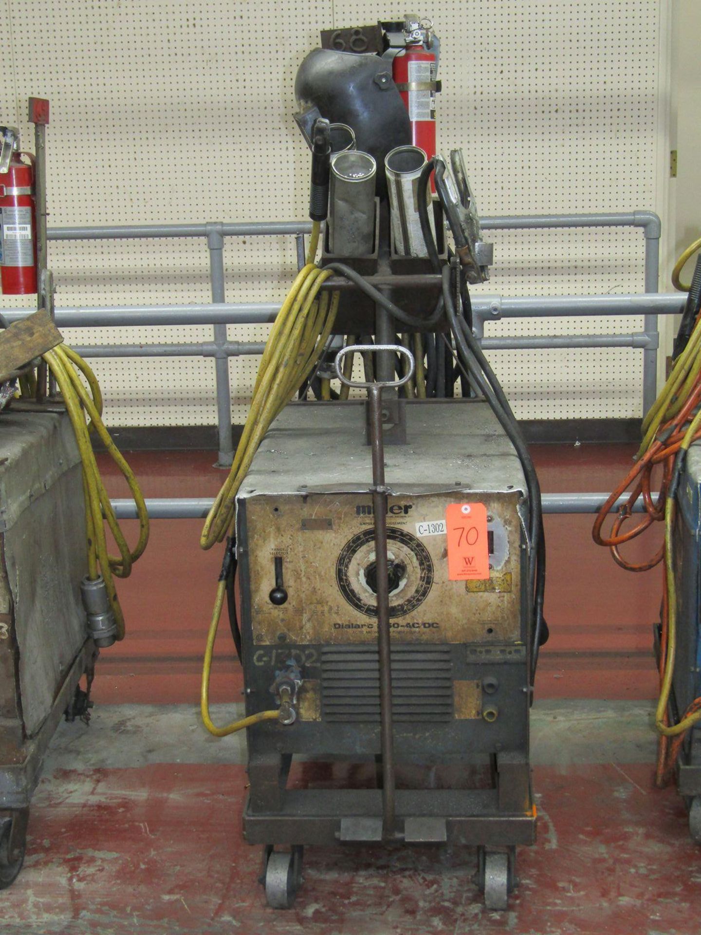 Miller 250-Amp Dialarc-250 AC/DC Arc Welding Power Source, S/N: HH041457; Primary: 200(208)/230/