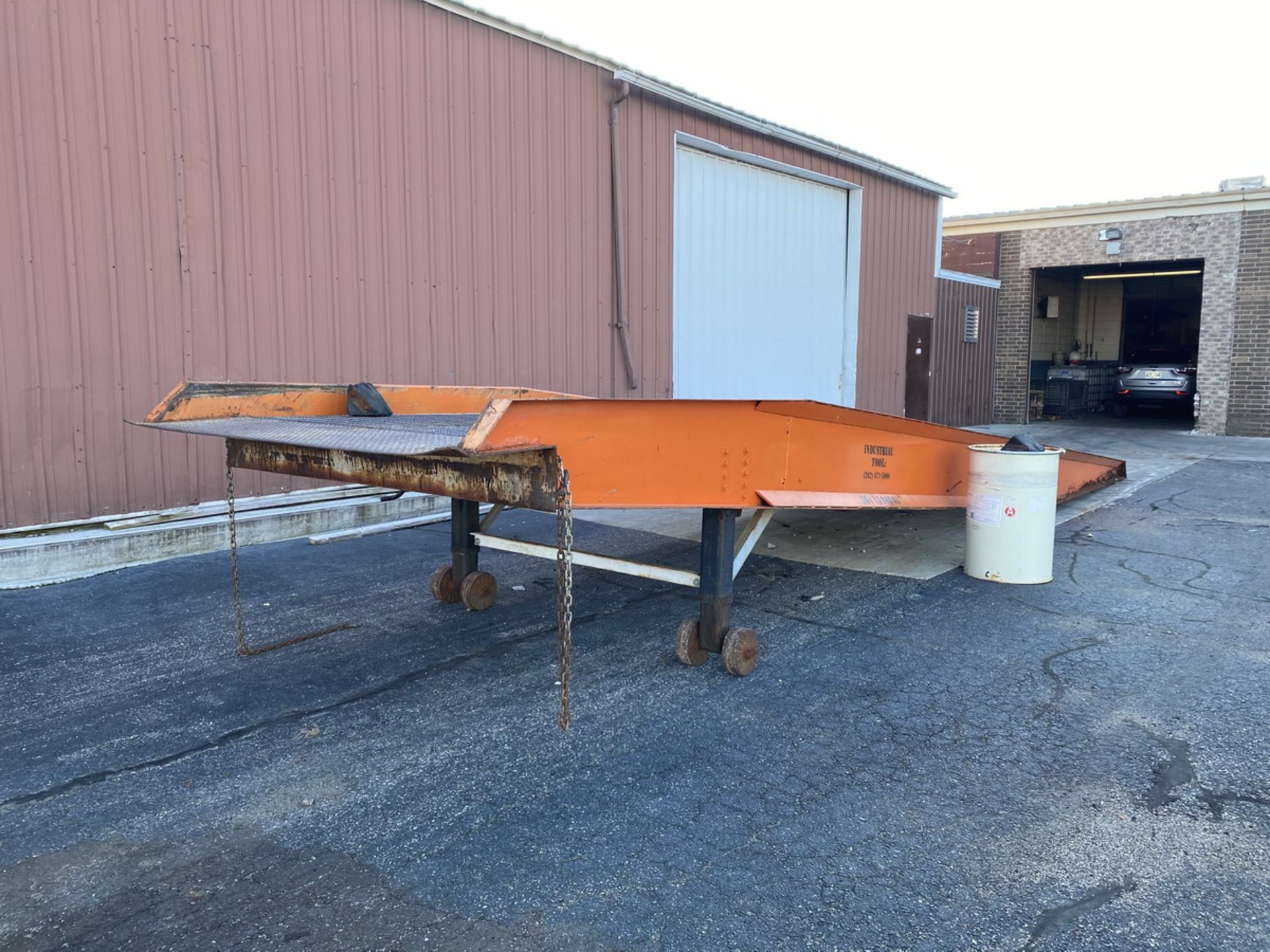 Portable Dock Loading Ramp; approx. 3,000 lb. Capacity - Image 2 of 4