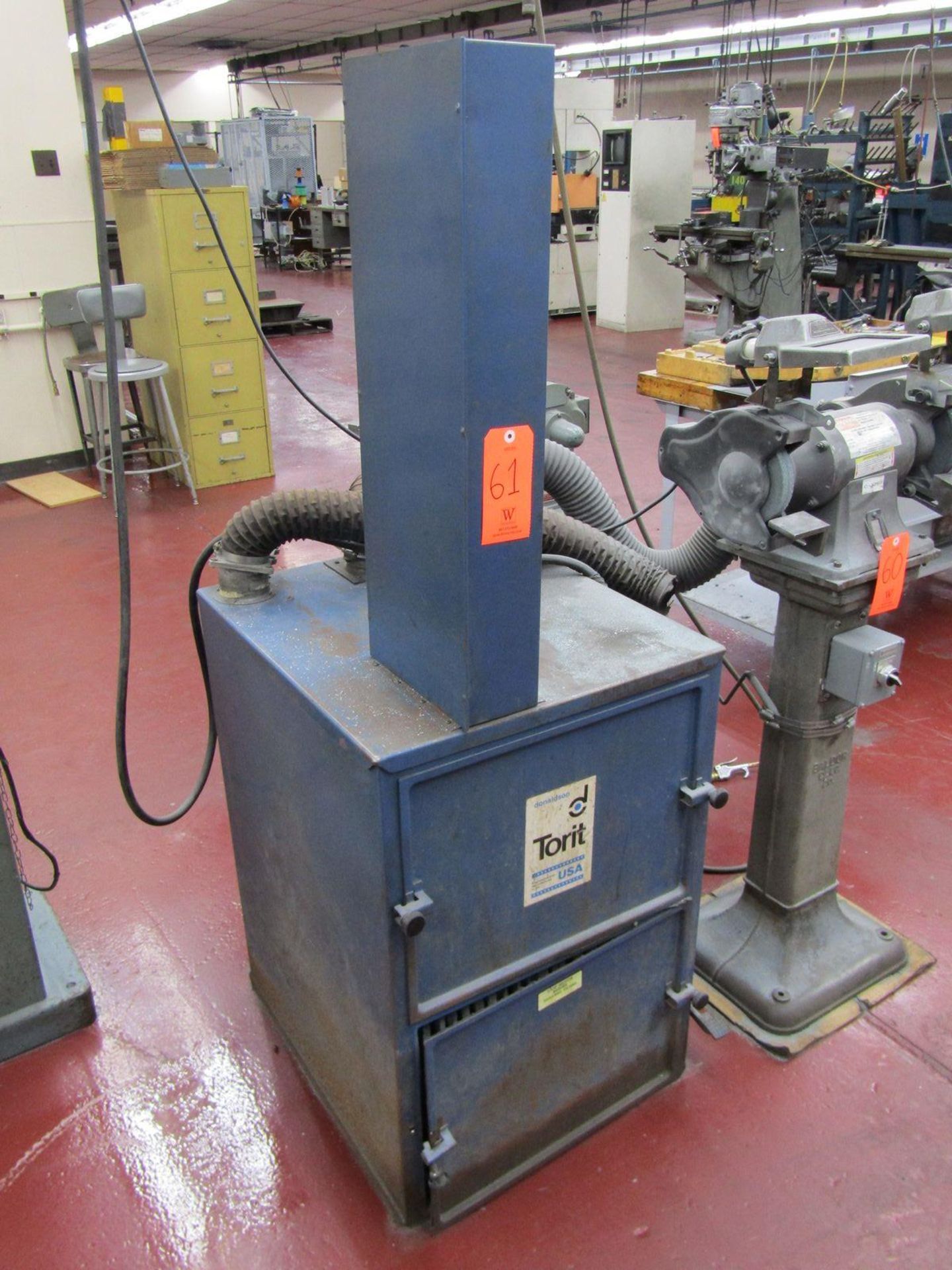 Torit Model 64 Dust Collector, S/N: 174162-2; with 3/4 HP Motor (Ref. #: 8855)