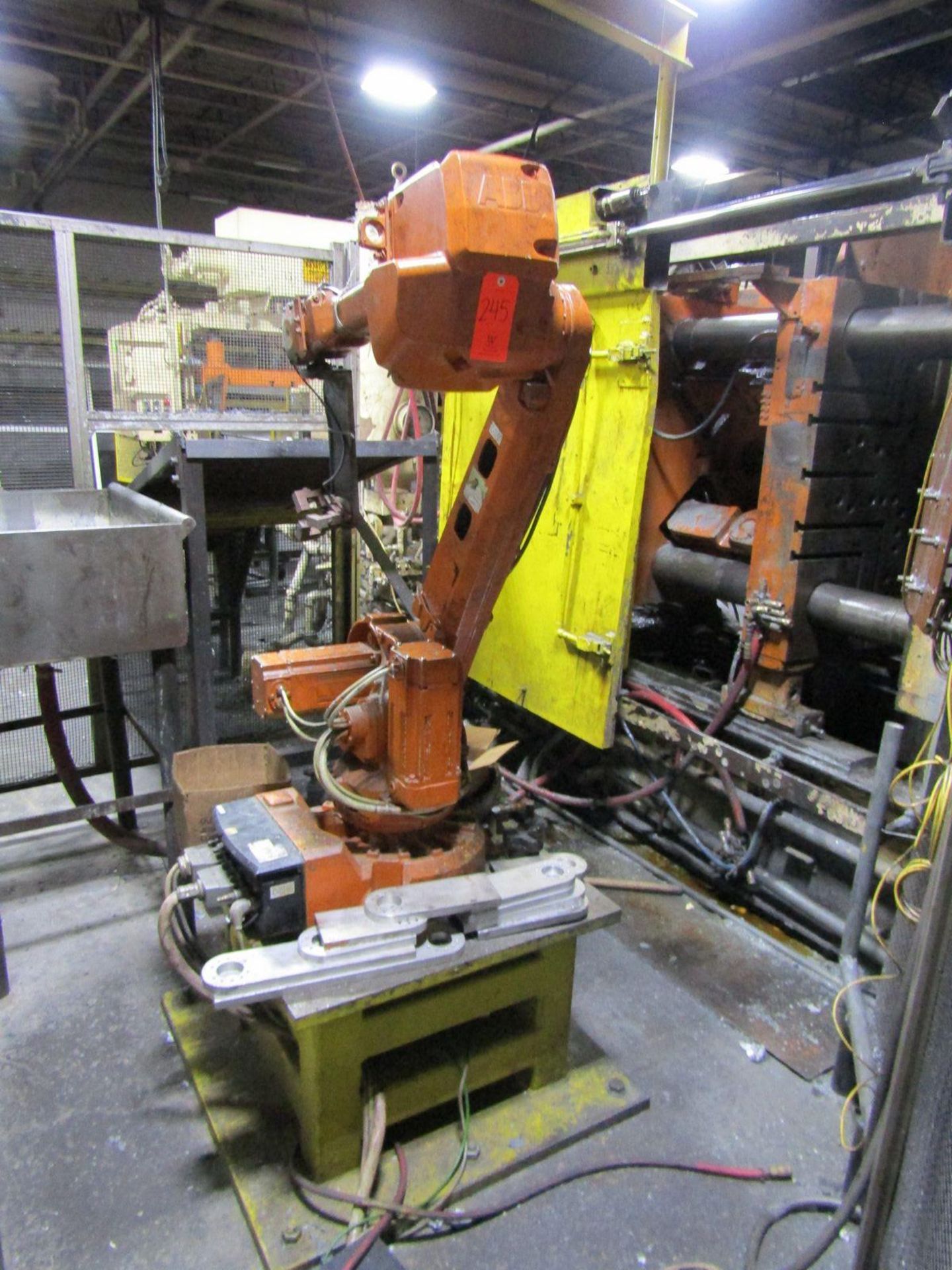 ABB Multi-Axis Robot, S/N: 2600-800139 (2016); with Model IRC5 Single Controller, S/N 2600-800139,