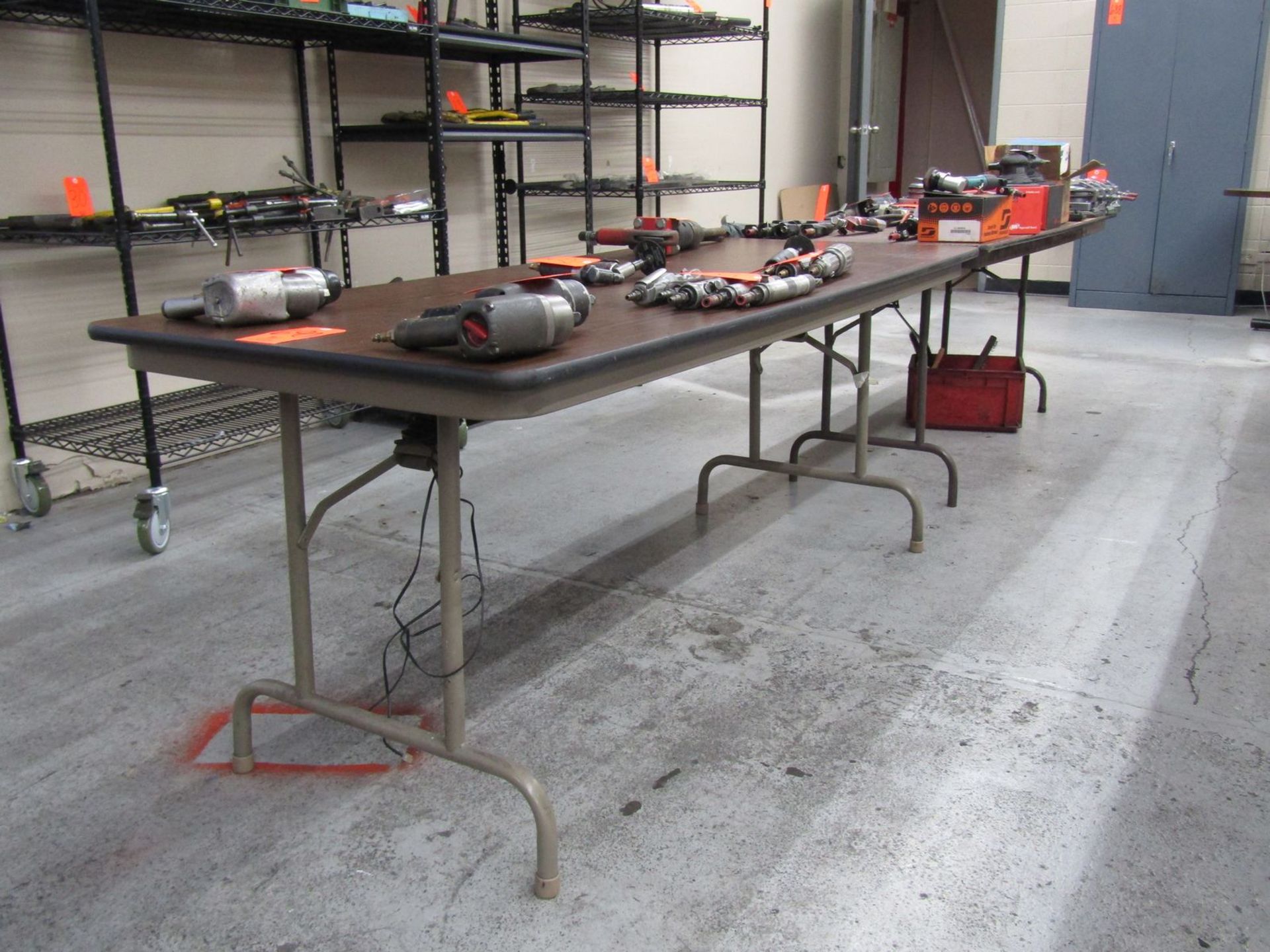 Lot - CMM Room Furniture, to Include: (3) Desks, (4) Lunch Tables, & (5) Fold-Up Tables, (No - Image 6 of 9