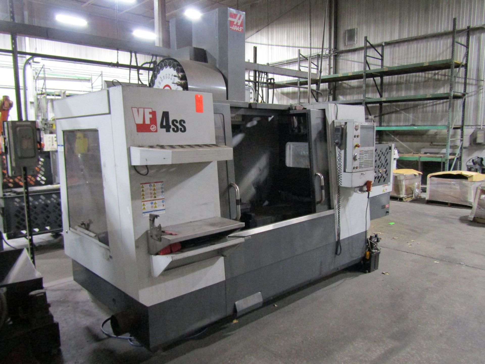 Haas VF-4SSAPC CNC Vertical Machining Center, S/N: 1091790 (2012); with Haas CNC Controls with Hand- - Image 3 of 8