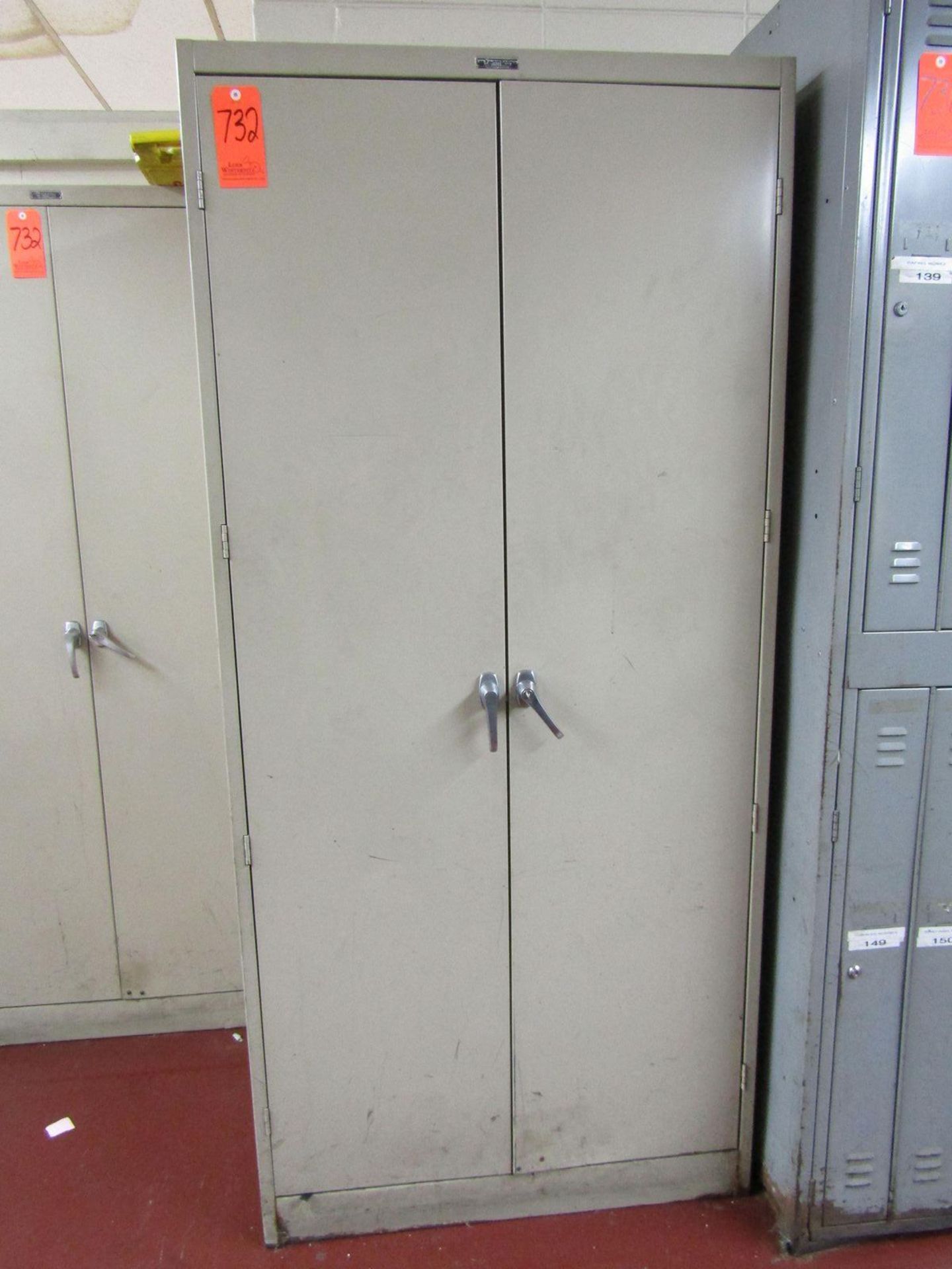 Lot - (2) 2-Door Cabinets with Contents of Medical Supplies