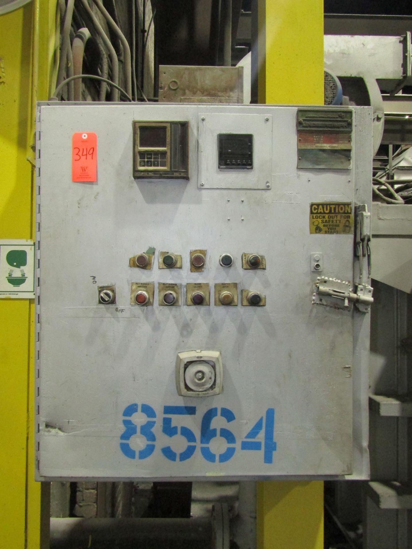 Lindberg/MPH Model 62-ACM-2500 Natural Gas Melting Furnace, S/N: W-1055; Rated at 1,500 degree F - Image 5 of 6
