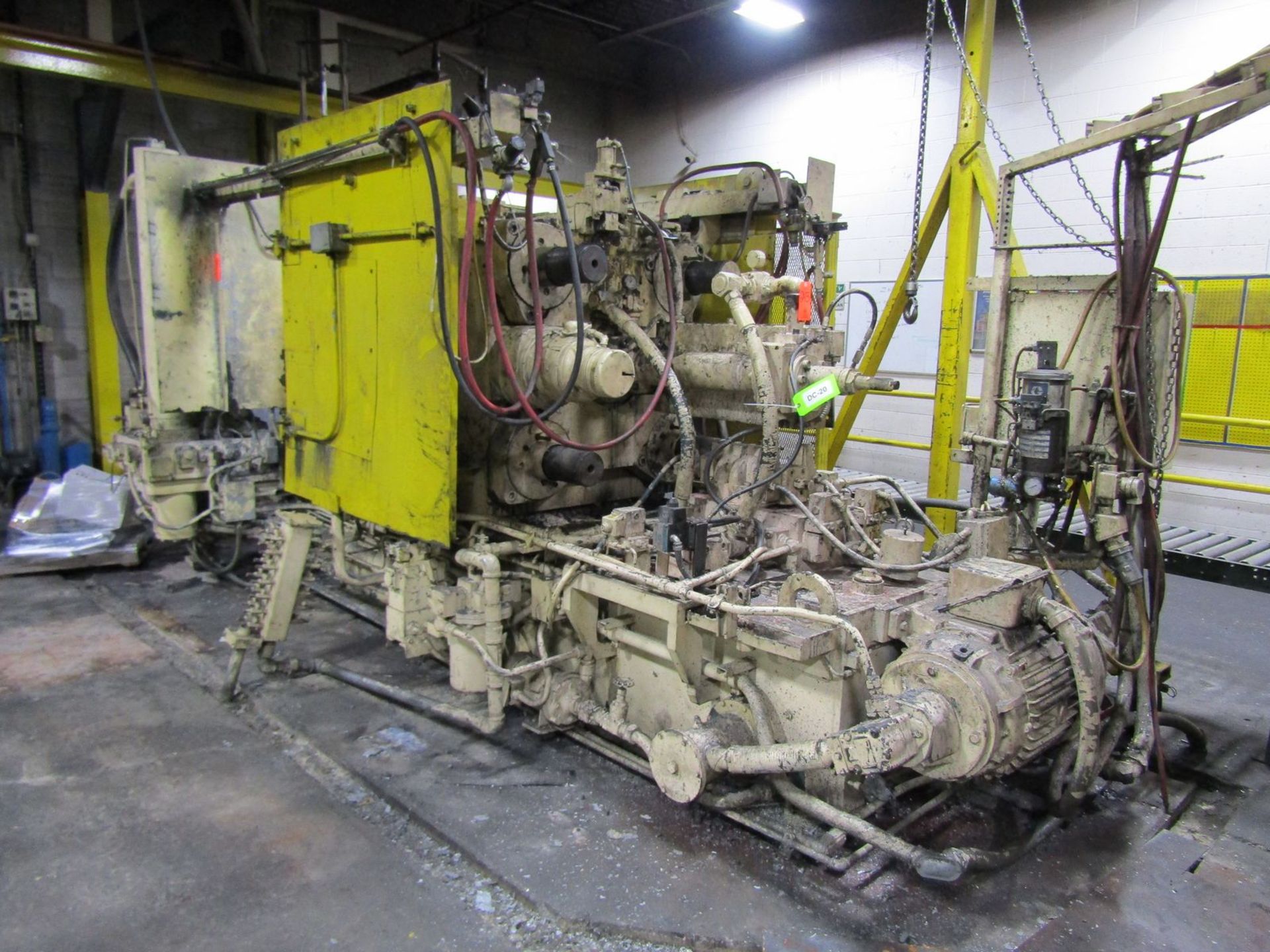 Ex-Cell-O B&T Model DC-450-Z 450-Ton Horizontal Hot Chamber Zinc (Zamak) High Pressure Die Casting - Image 8 of 9