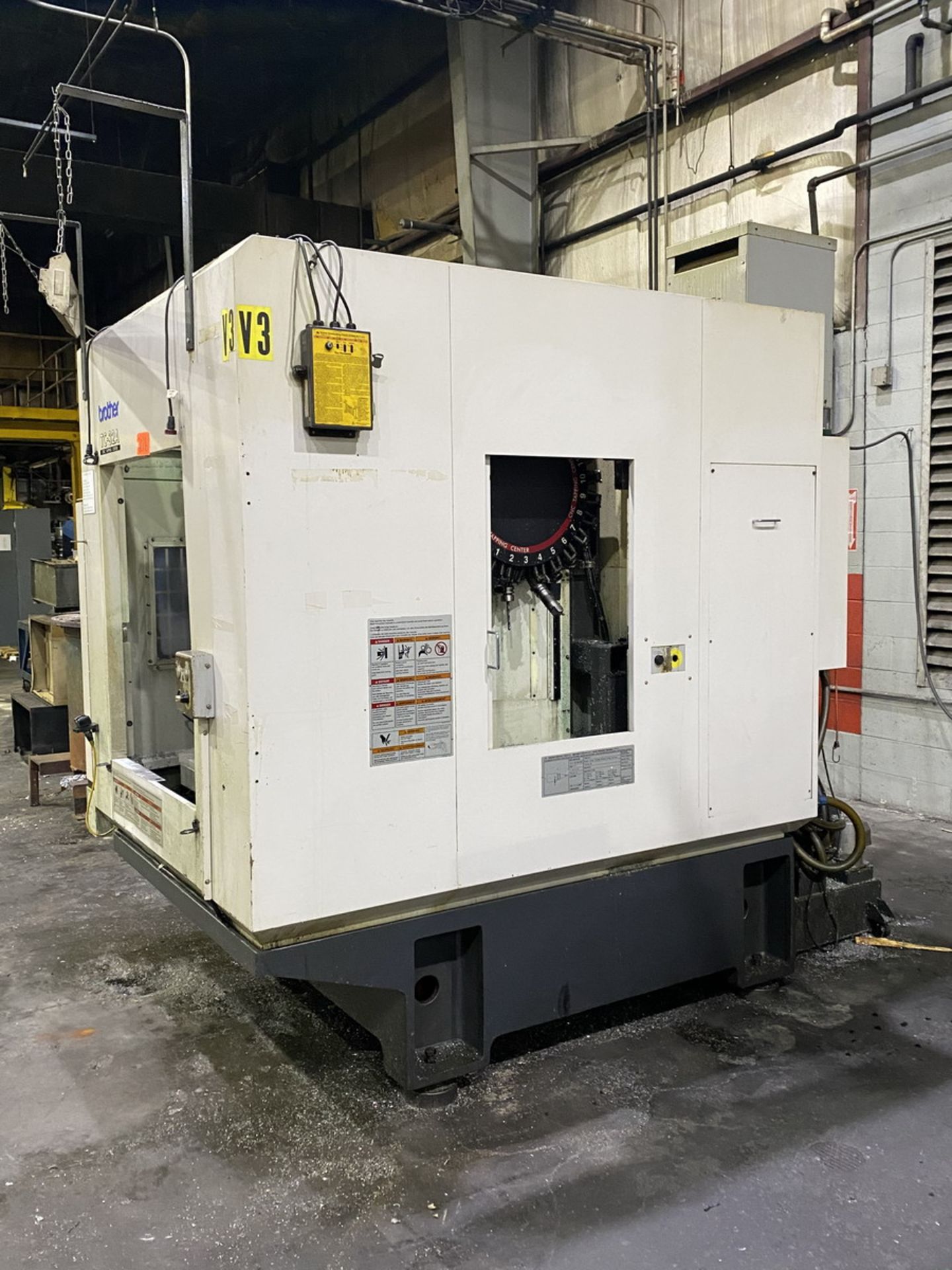 Brother Model TC-32A CNC Drilling & Tapping Center, S/N: 111302 (2000); with 26-Position ATC - Image 3 of 9