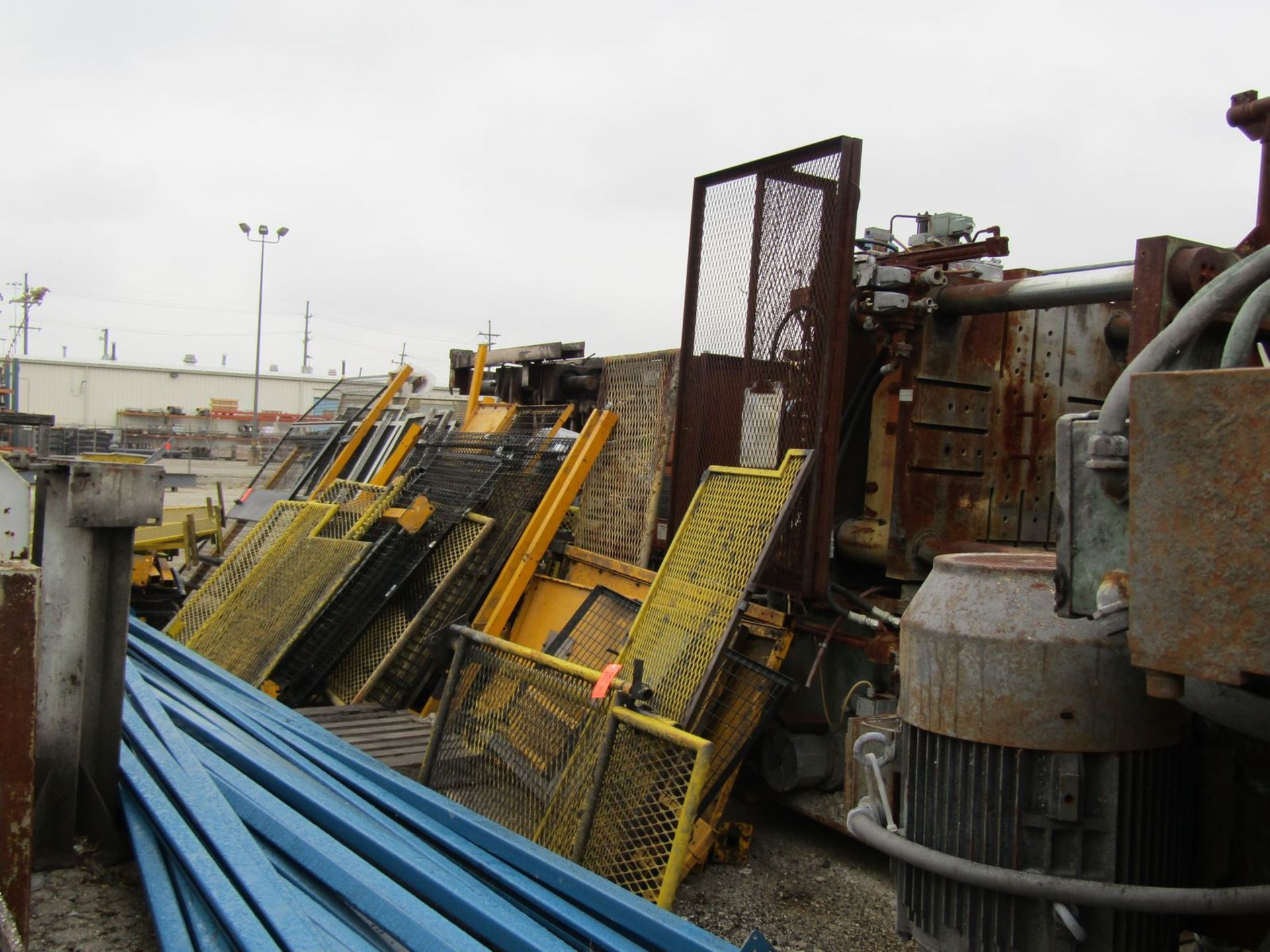 Lot - Large Quantity of Scrap Metal, to Include: (1) Die Caster Carcass, Trim Press Carcasses, - Image 4 of 4