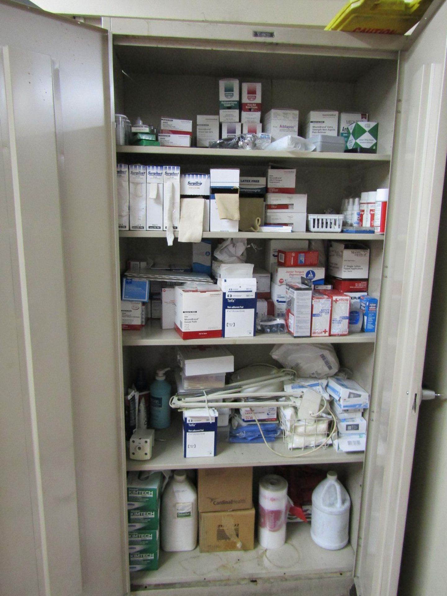 Lot - (2) 2-Door Cabinets with Contents of Medical Supplies - Image 3 of 4