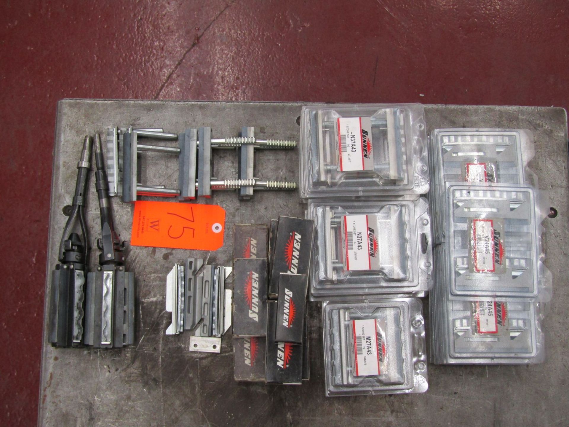 Lot - (5) Pallets of Assorted Tooling, to Include: Lead Screws, Taps, Reamers, Drills Bits, Etc.