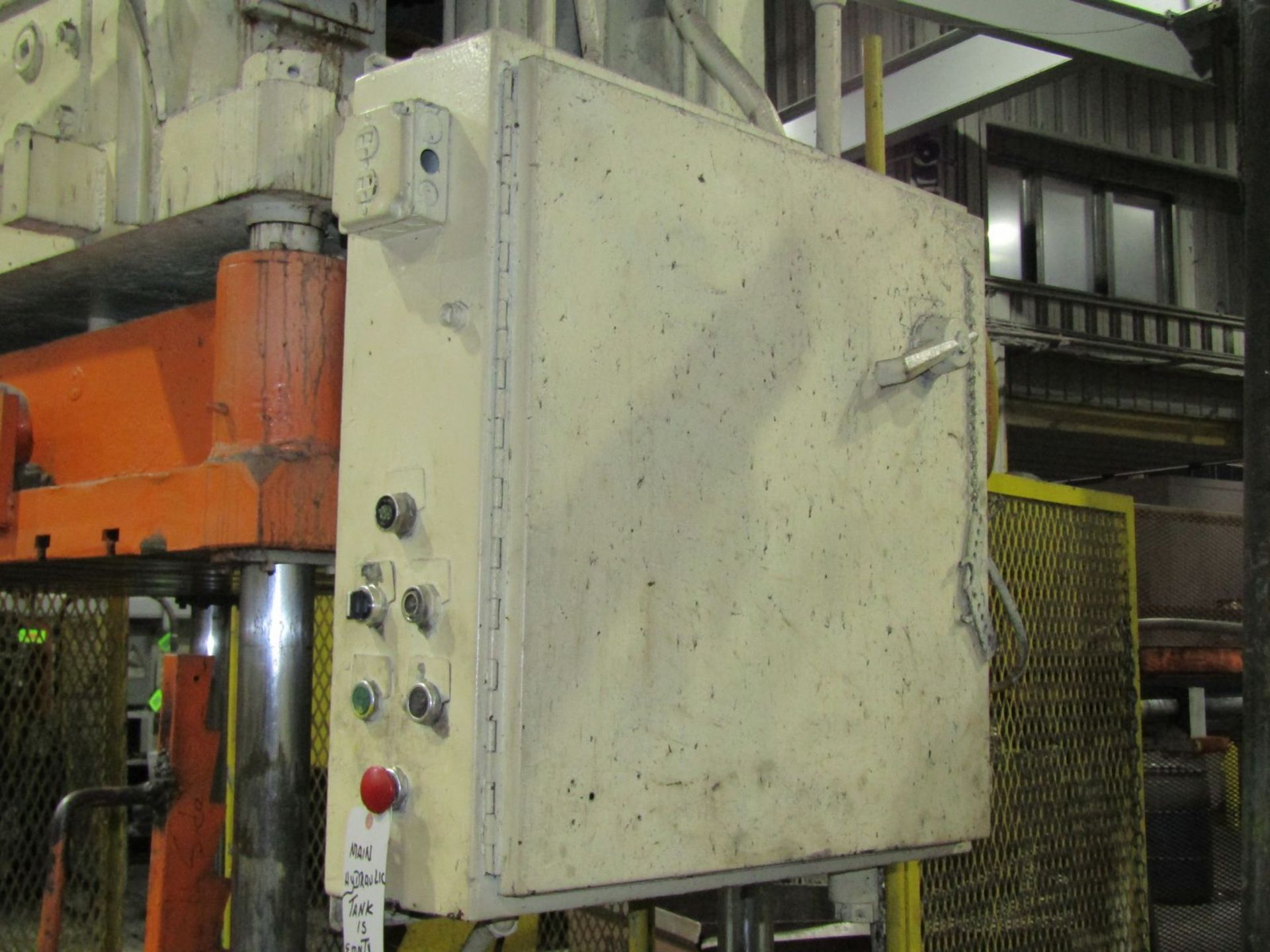 Danly 30 U.S. Ton Capacity Model TP-30-7 Four Column (Post) Vertical Hydraulic Die Casting Trim - Image 6 of 7