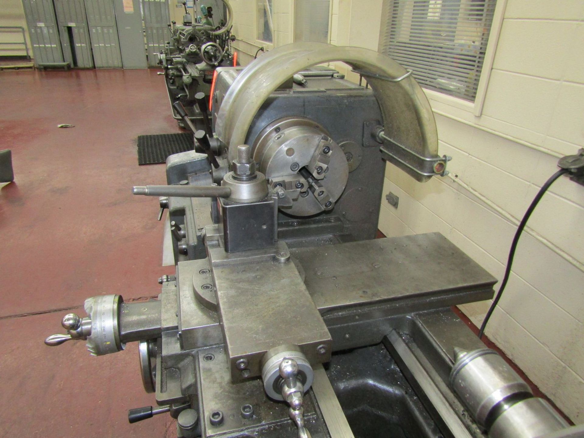 Mori Seiki 17 in. x 32 in. (approx.) Model M5-850 Engine Lathe, S/N: 7332; with 8 in. 3-Jaw Chuck, - Image 3 of 4