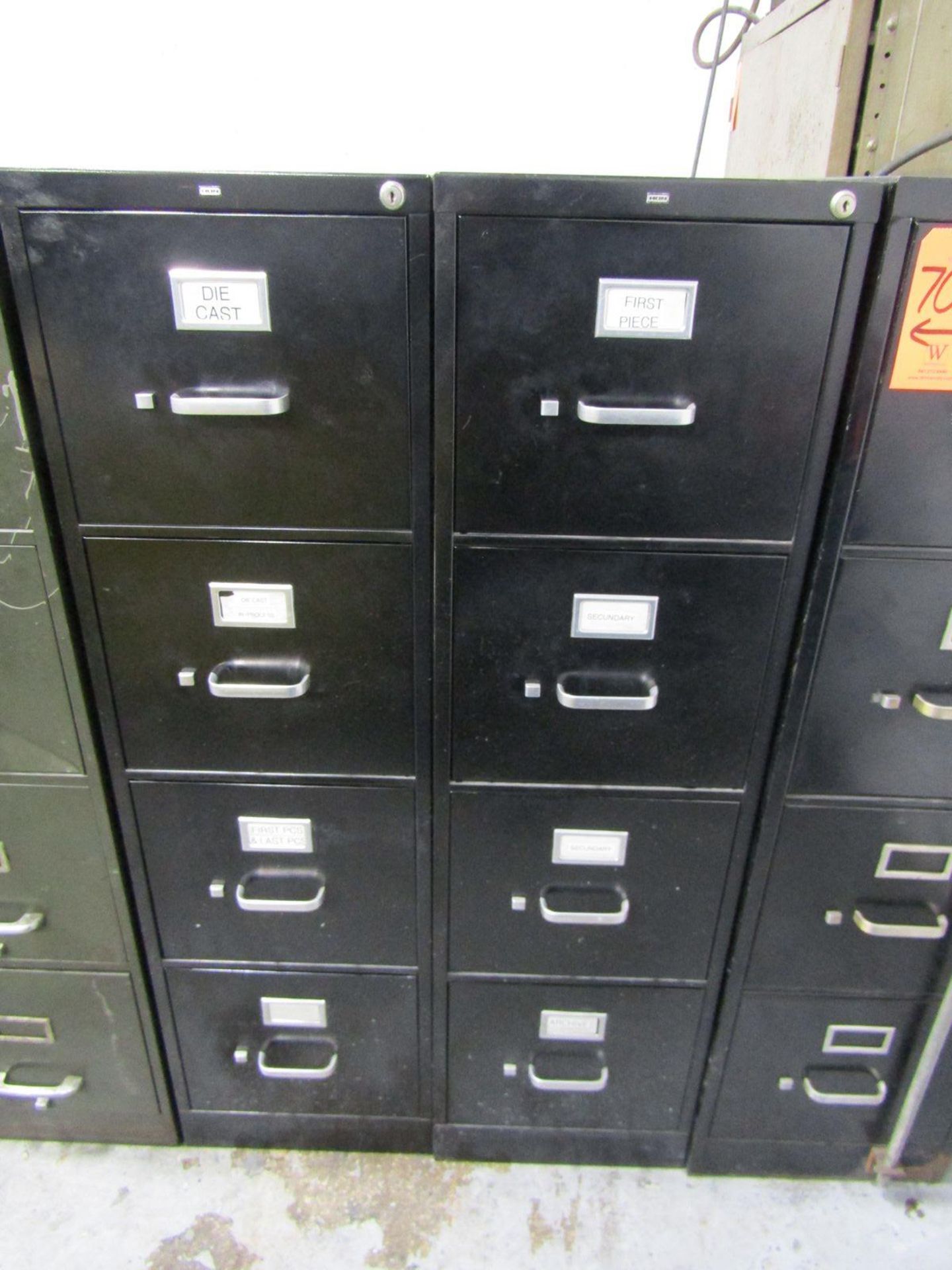 Lot - Shop Furniture, to Include: (2) 5-Drawer Lateral Filing Cabinets, (1) 4-Drawer Lateral - Image 8 of 12