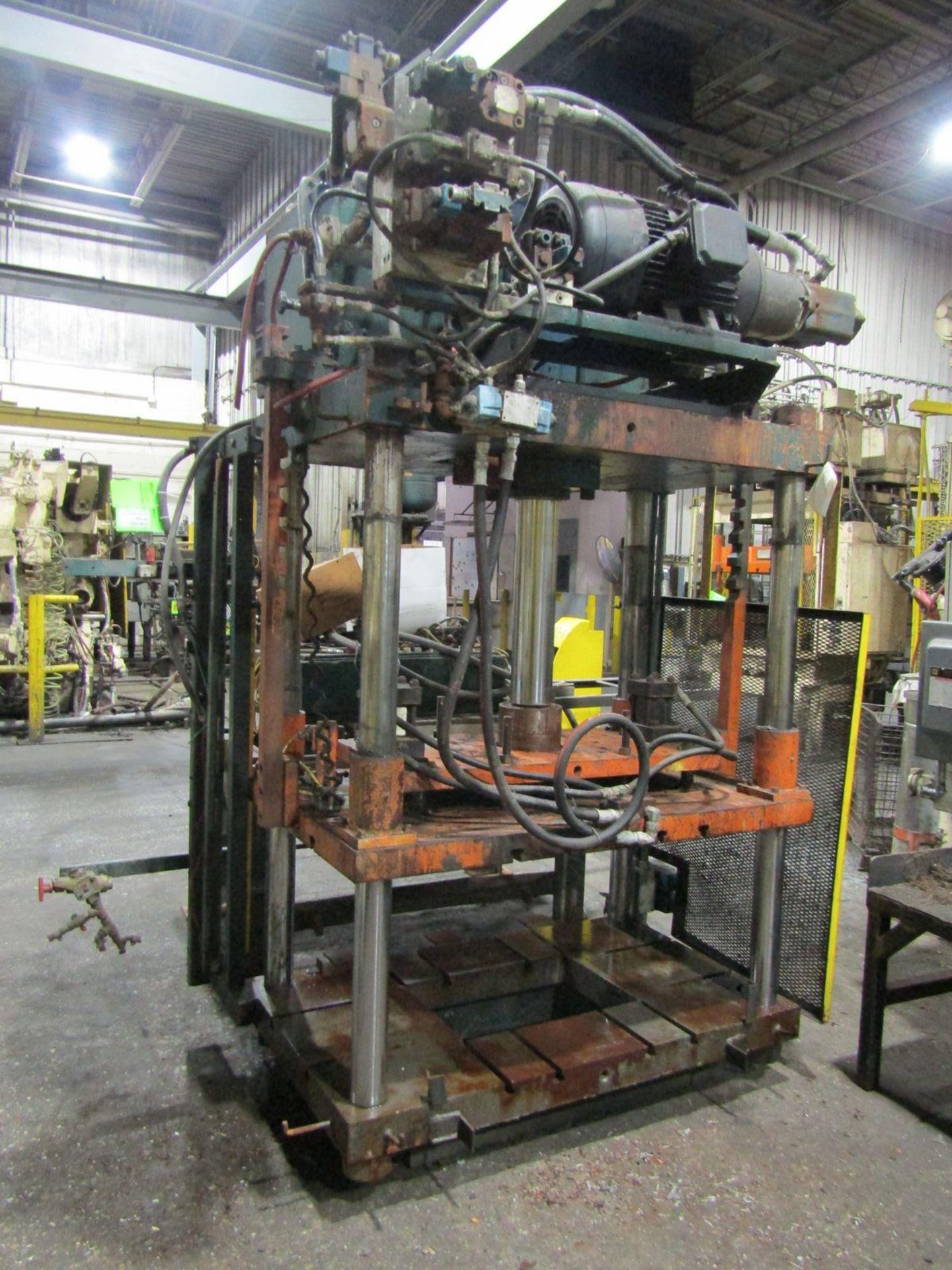 Metal Mechanics 50-Ton Capacity Model TP-50 Vertical Die Cast Trimming Press; Additional Information