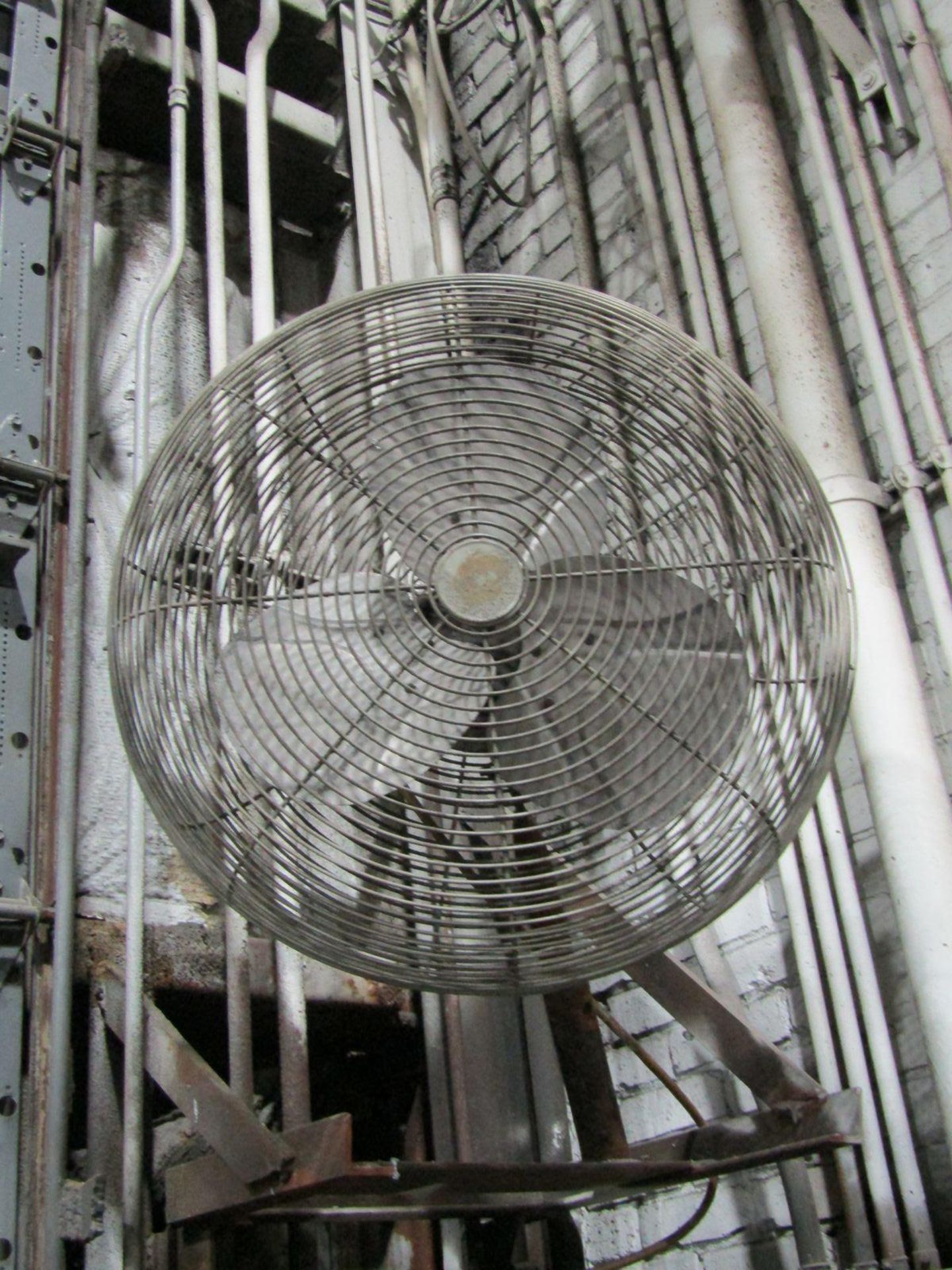 Lot - (5) Wall-Mounted Fans - Image 3 of 5