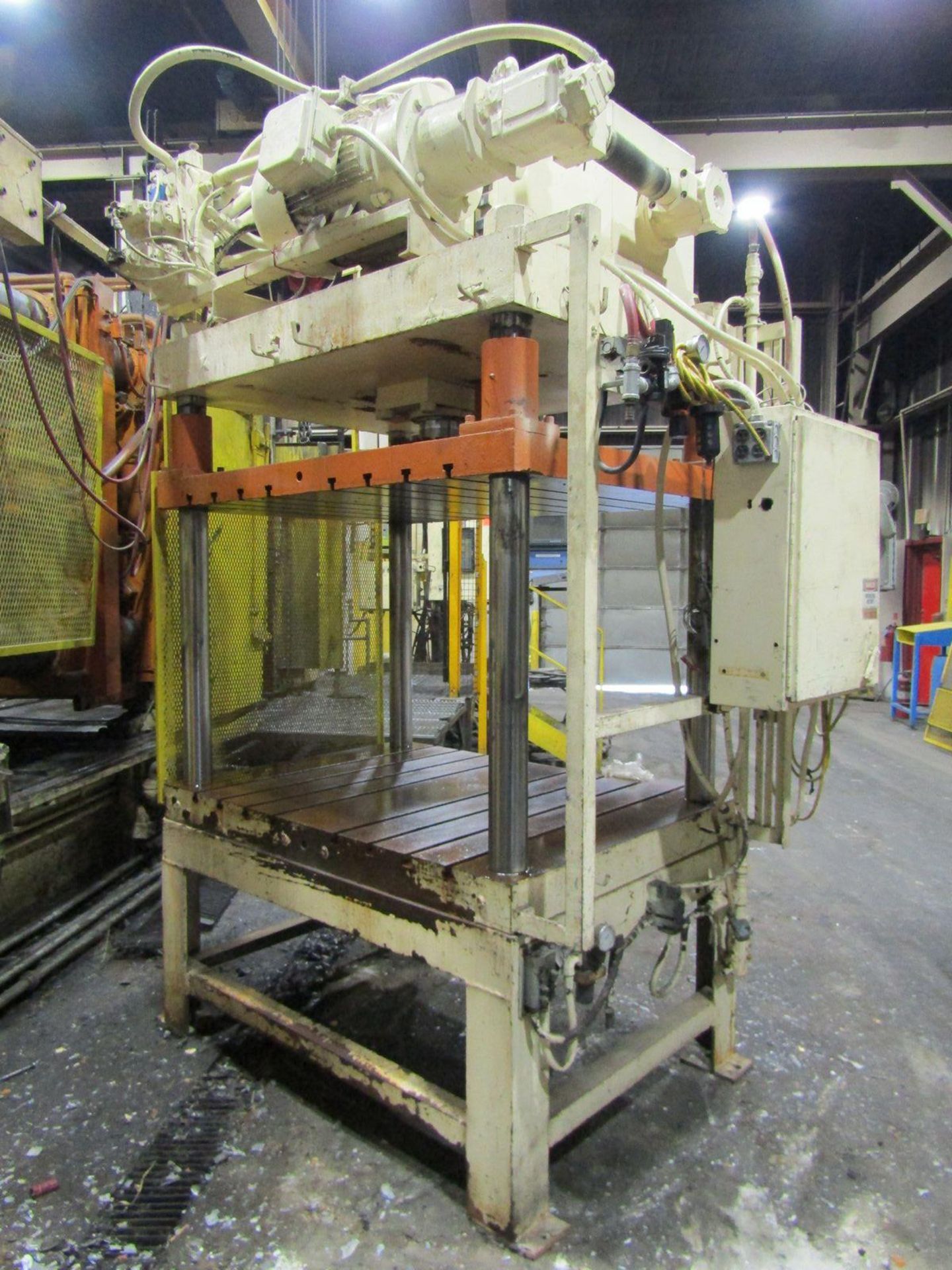 Metal Mechanics 75-Ton Capacity Model TP-75 Vertical Die Cast Trimming Press, S/N: 2639; with - Image 2 of 7