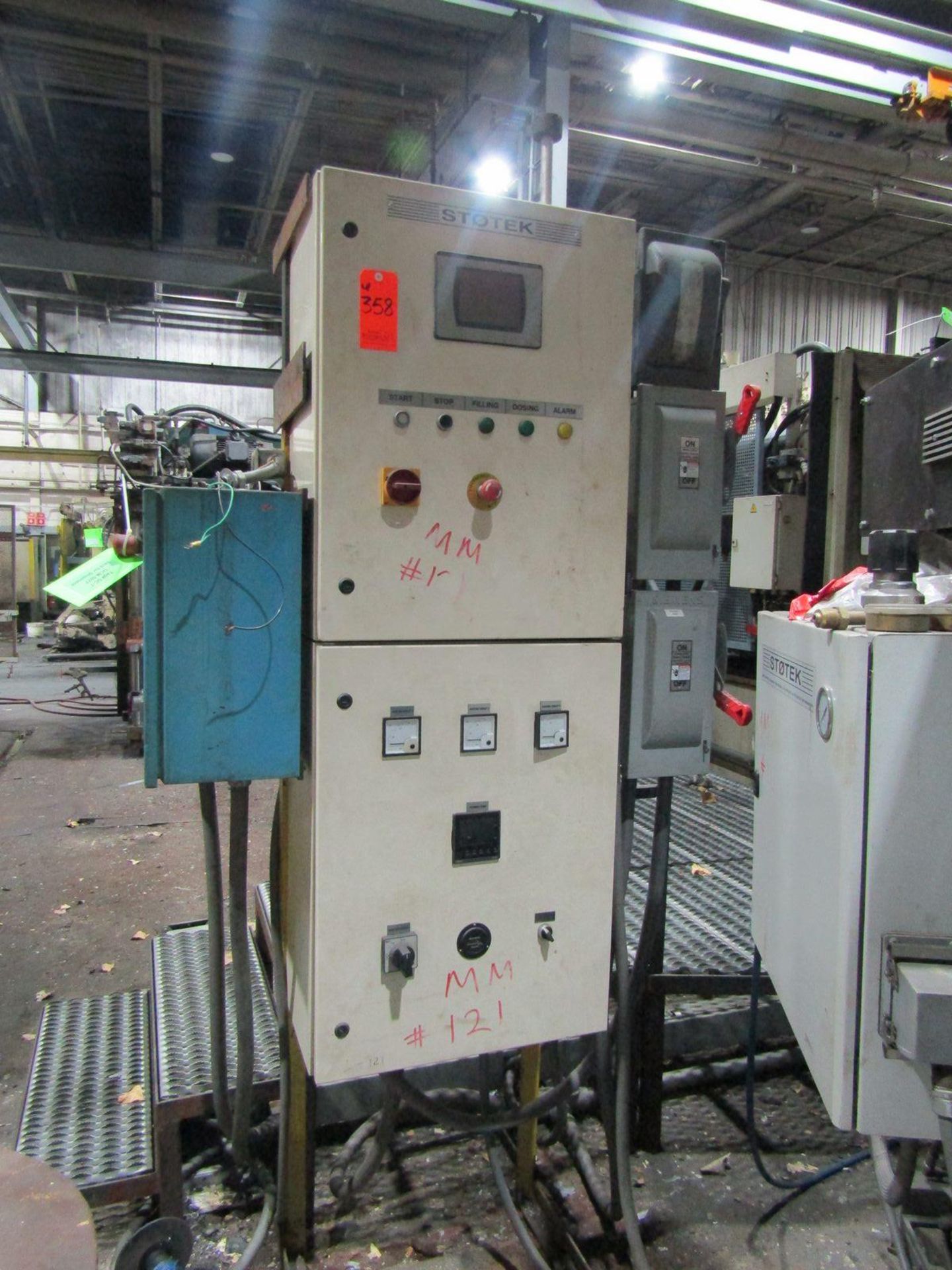 Stotek Model DTE 12,00 C Holding Furnace, S/N: 34670/987/04-06; (Ref. #: DC-7-2) - Image 4 of 5