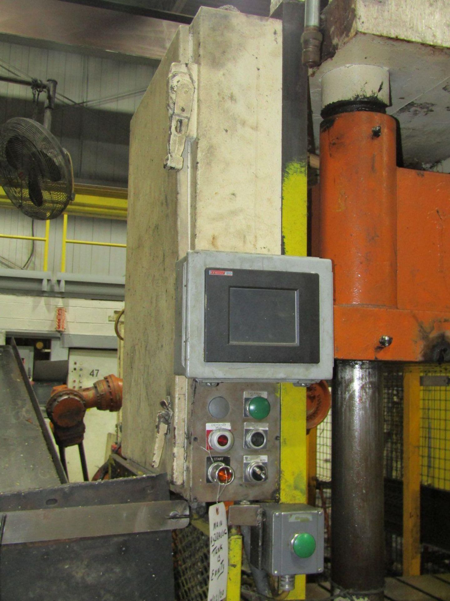 MMC 50-Ton Capacity Model TP-50 Vertical Die Cast Trimming Press; with Allen Bradley Solid State - Image 5 of 6