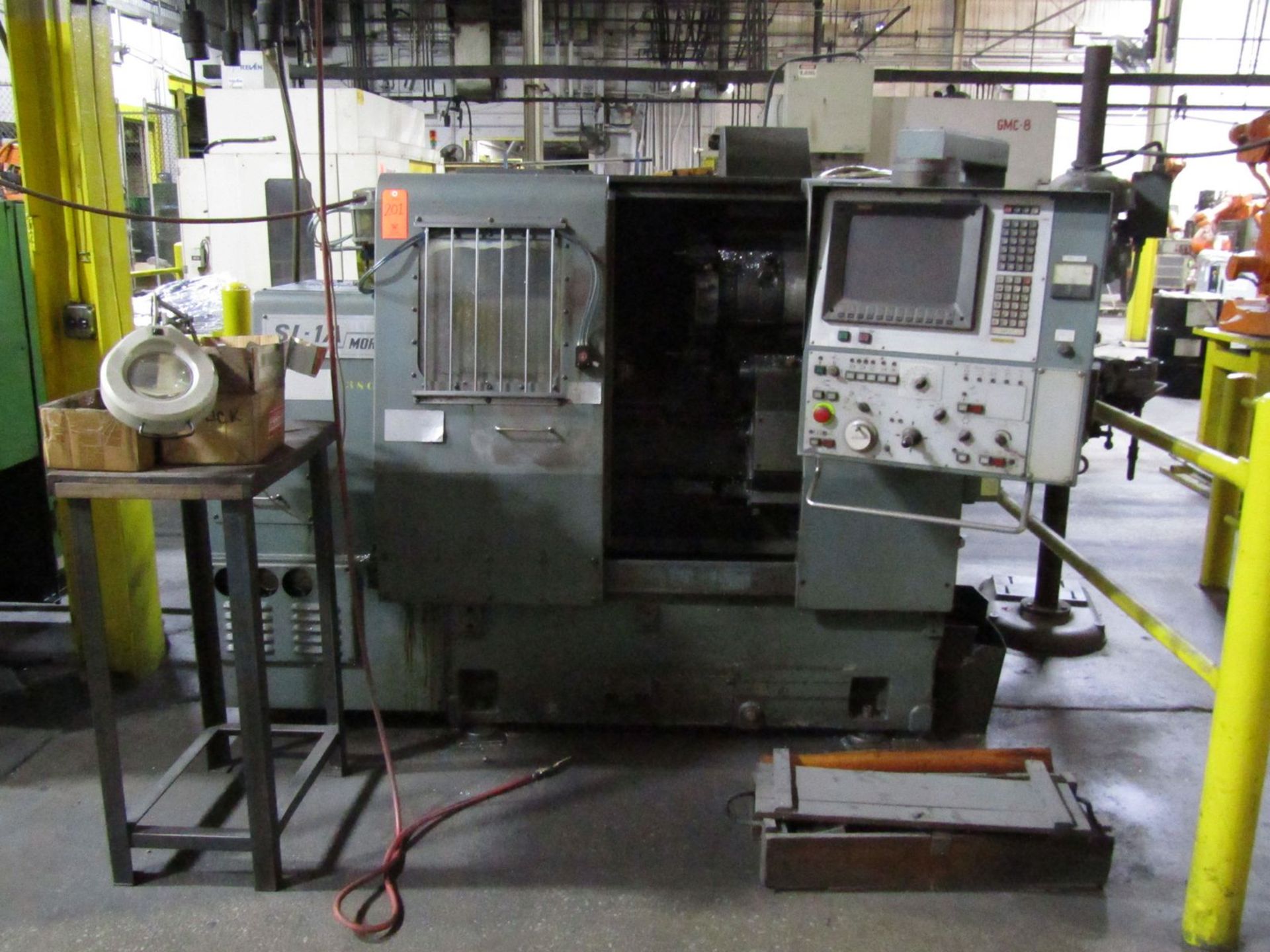 Mori Seiki Model SL-1A CNC Lathe, S/N: 750; with Fanuc System 10TE CNC Controls, 12-Station Turret - Image 2 of 9