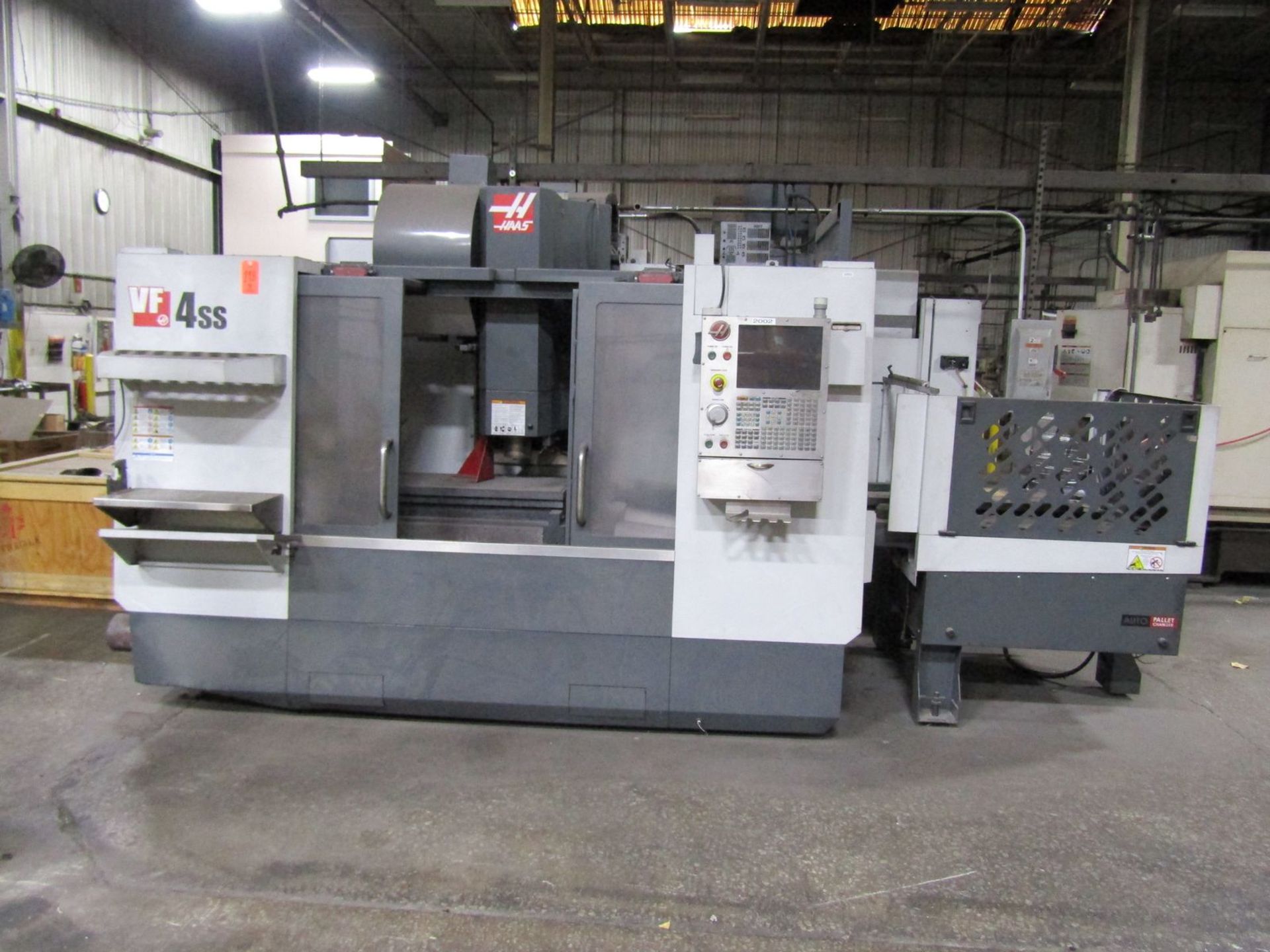 Haas VF-4SSAPC CNC Vertical Machining Center, S/N: 1091757 (2012); with Haas CNC Controls with Hand- - Image 2 of 9