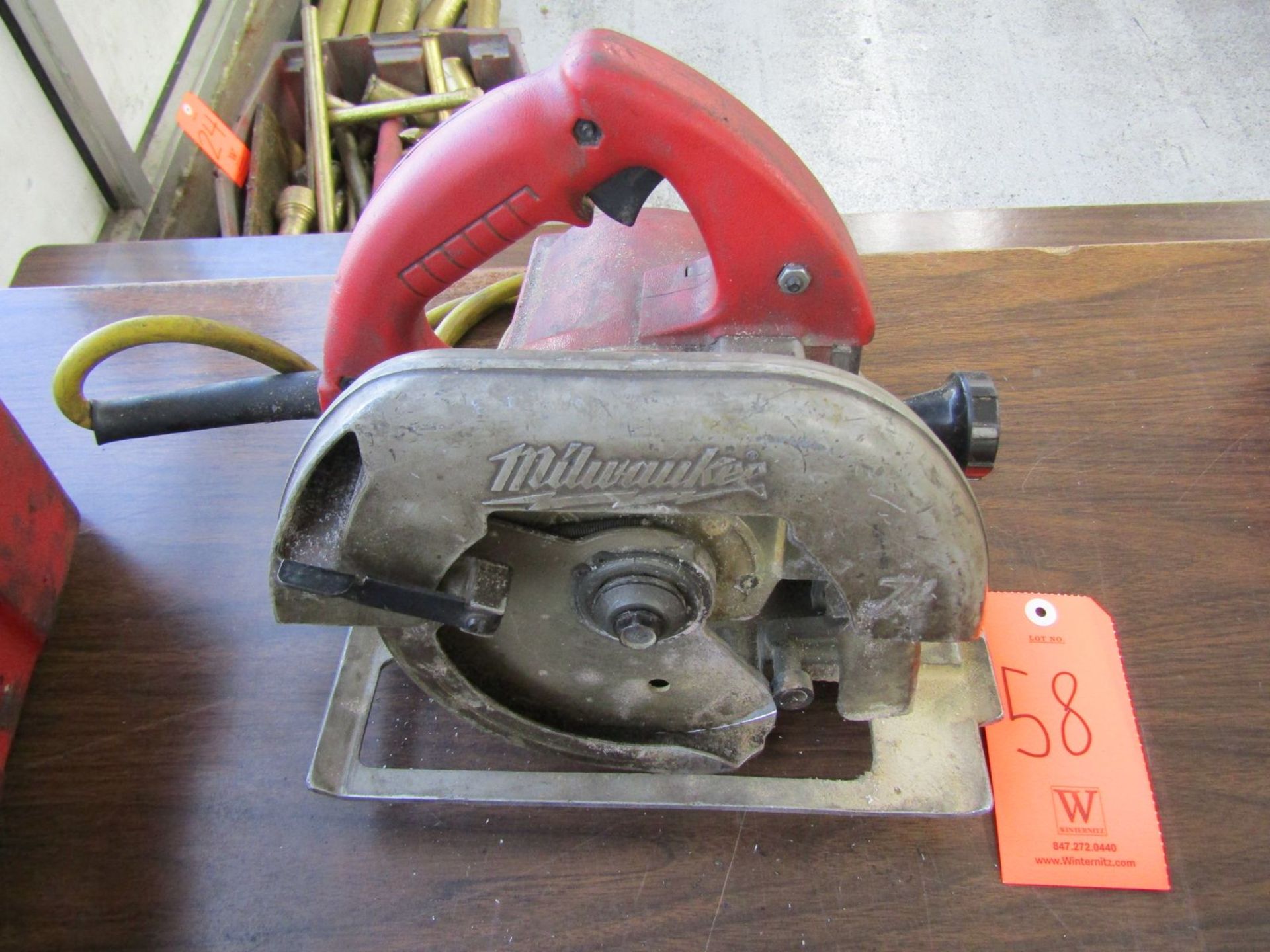 Milwaukee 7-1/4 in. Model 6365 Electric Circular Saw; 5,800 RPM, 1-Ph