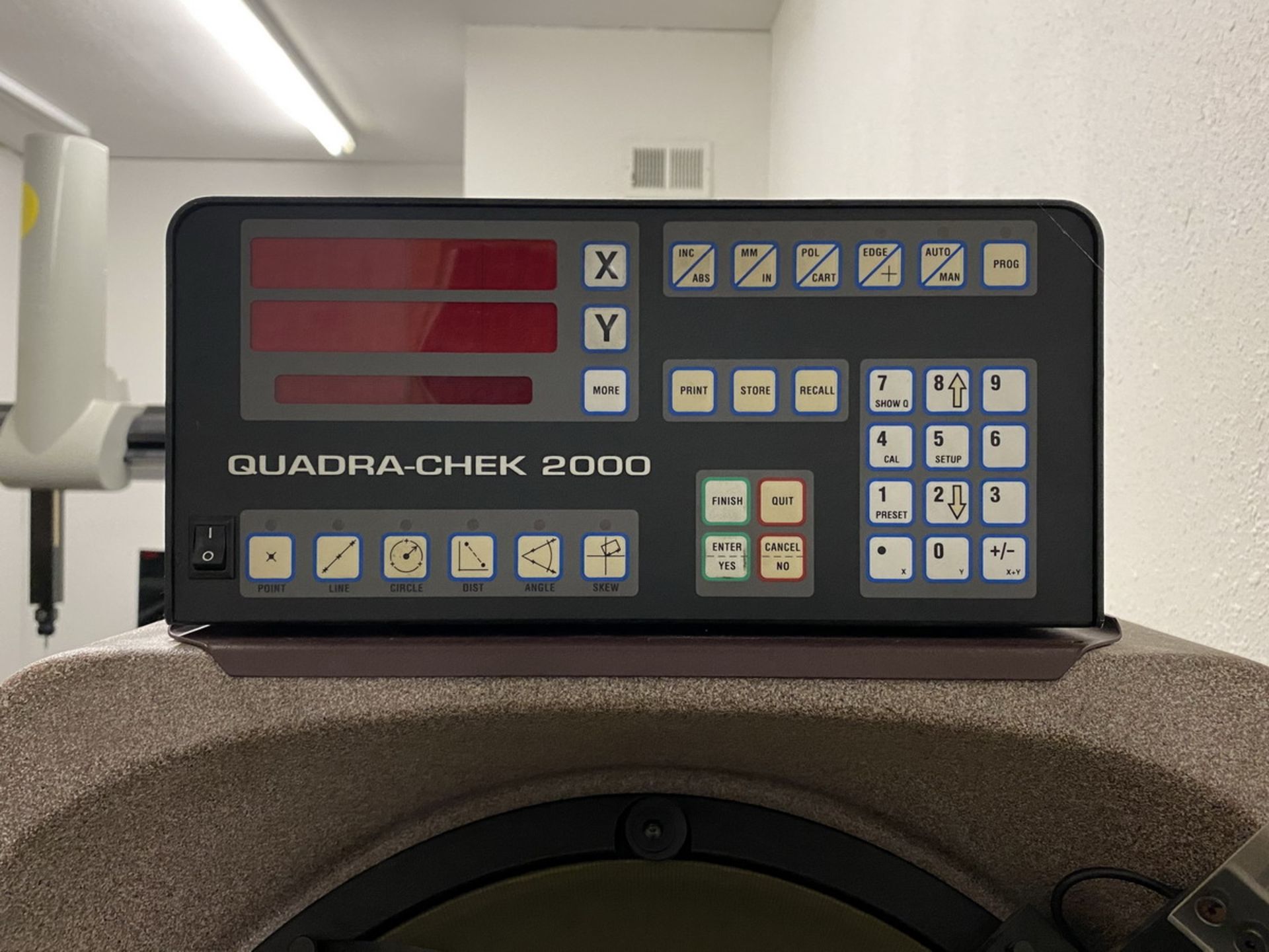 Scherr Tumico 14 in. Optical Comparator; with Quadra-Chek 2000; 10x S-T, 120-Volt, 3-Amps, 1-Ph, - Image 5 of 5