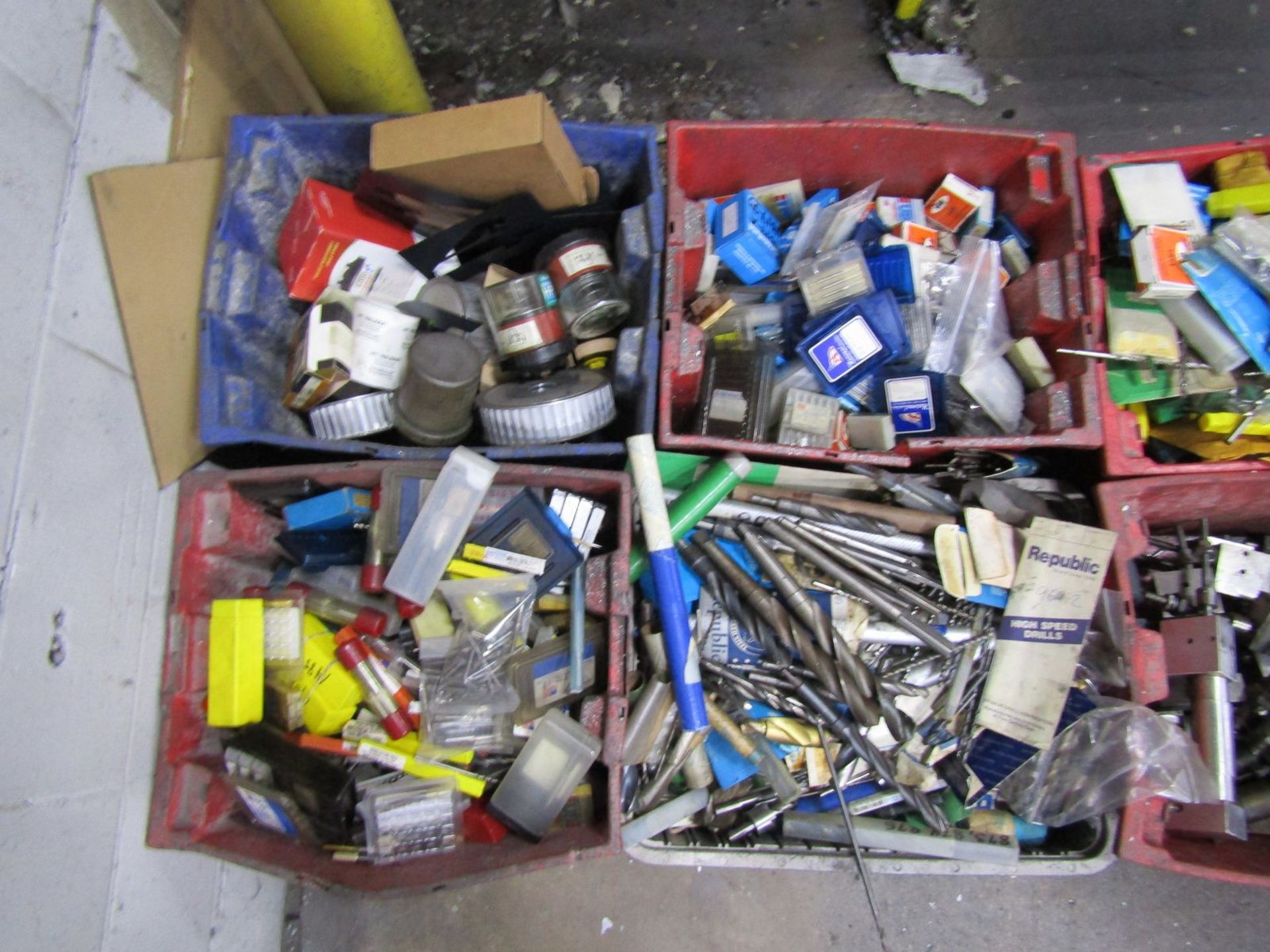 Lot - (5) Pallets of Assorted Tooling, to Include: Lead Screws, Taps, Reamers, Drills Bits, Etc. - Image 7 of 7