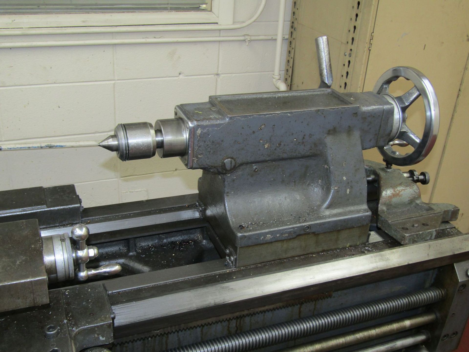 Mori Seiki 17 in. x 32 in. (approx.) Model M5-850 Engine Lathe, S/N: 7332; with 8 in. 3-Jaw Chuck, - Image 4 of 4