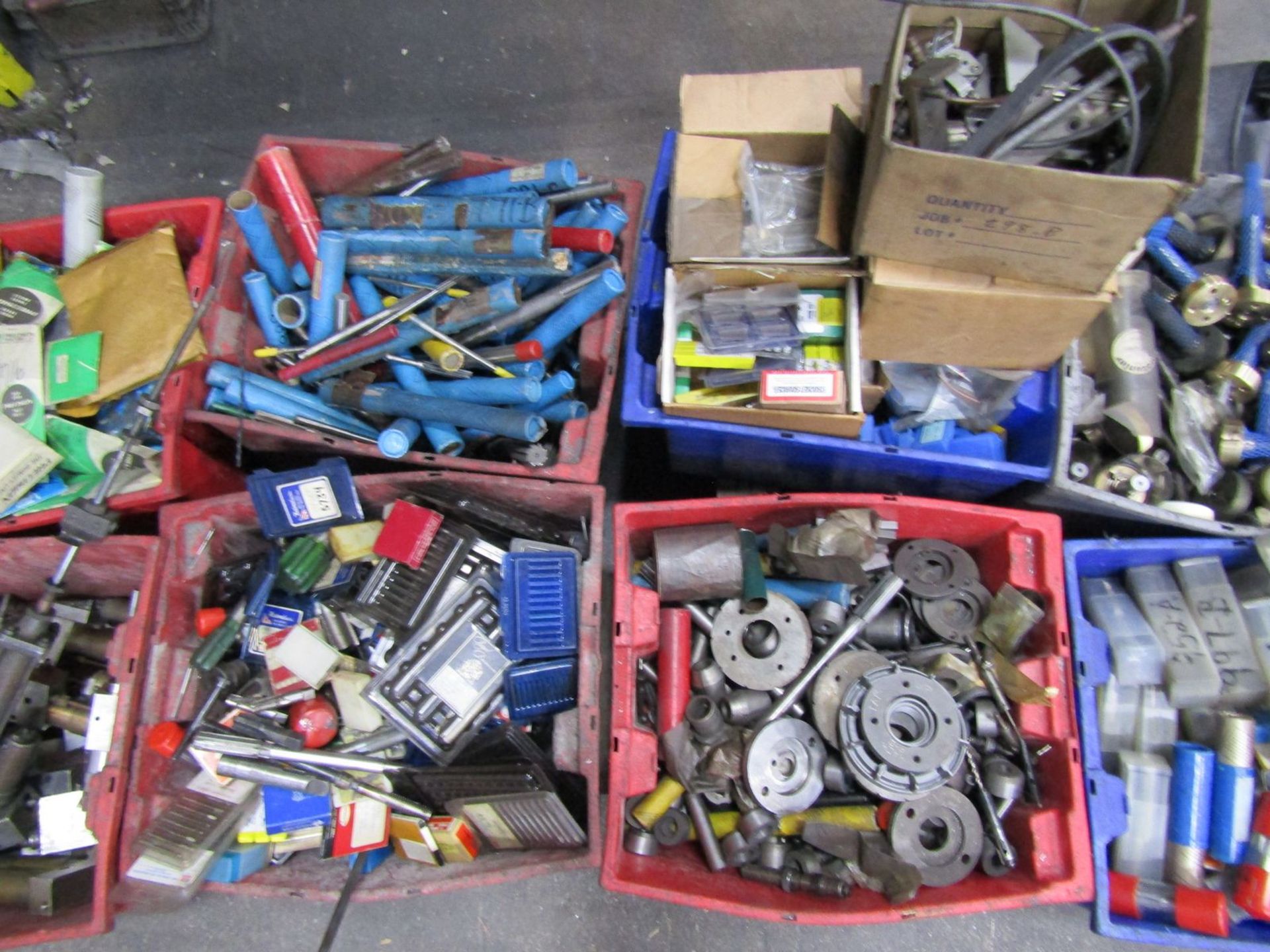 Lot - (5) Pallets of Assorted Tooling, to Include: Lead Screws, Taps, Reamers, Drills Bits, Etc. - Image 5 of 7