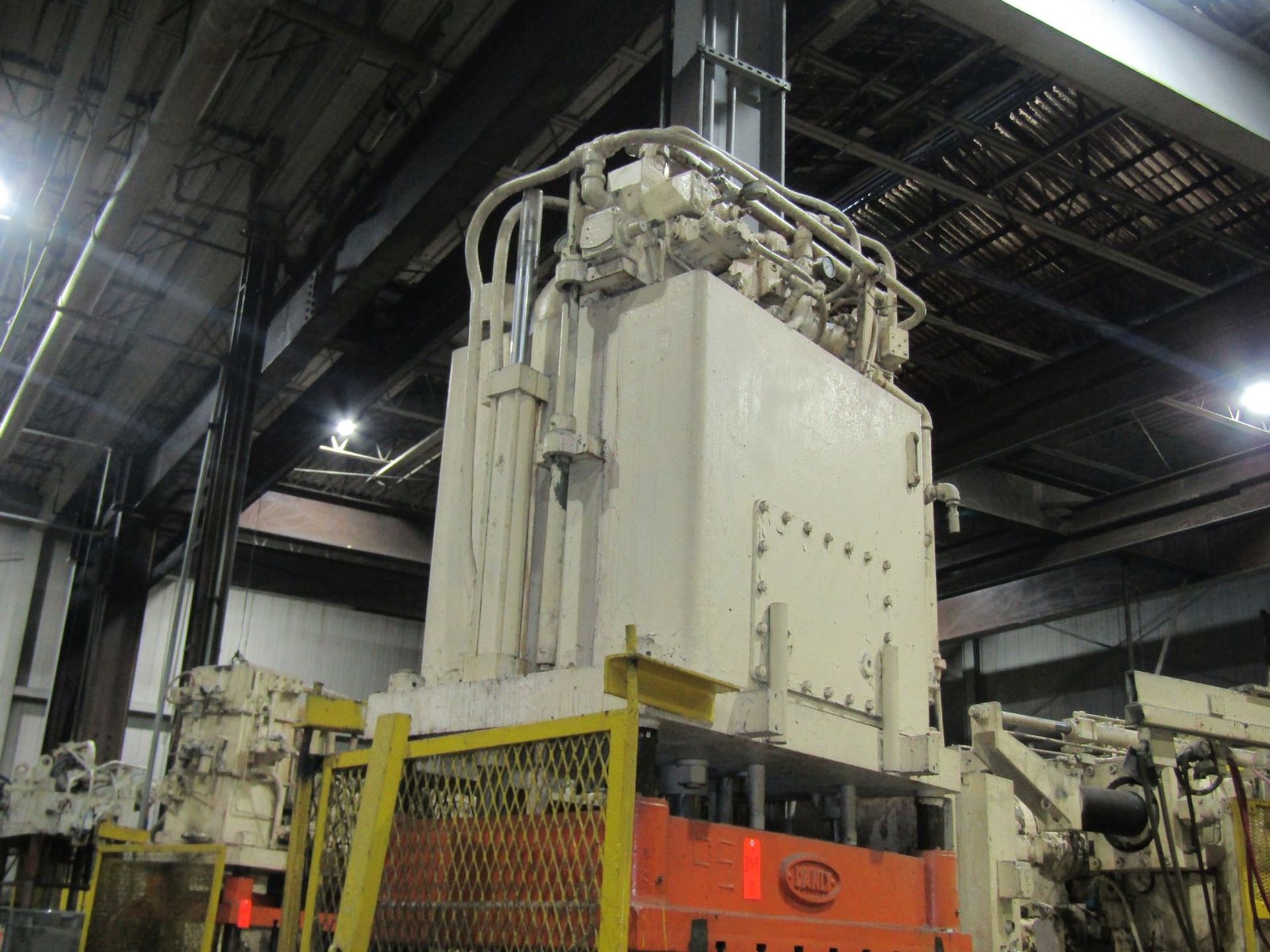 Danly 30 U.S. Ton Cap. Model TP-30-7 Four Column (Post) Vertical Hydraulic Die Casting Trim - Image 7 of 7