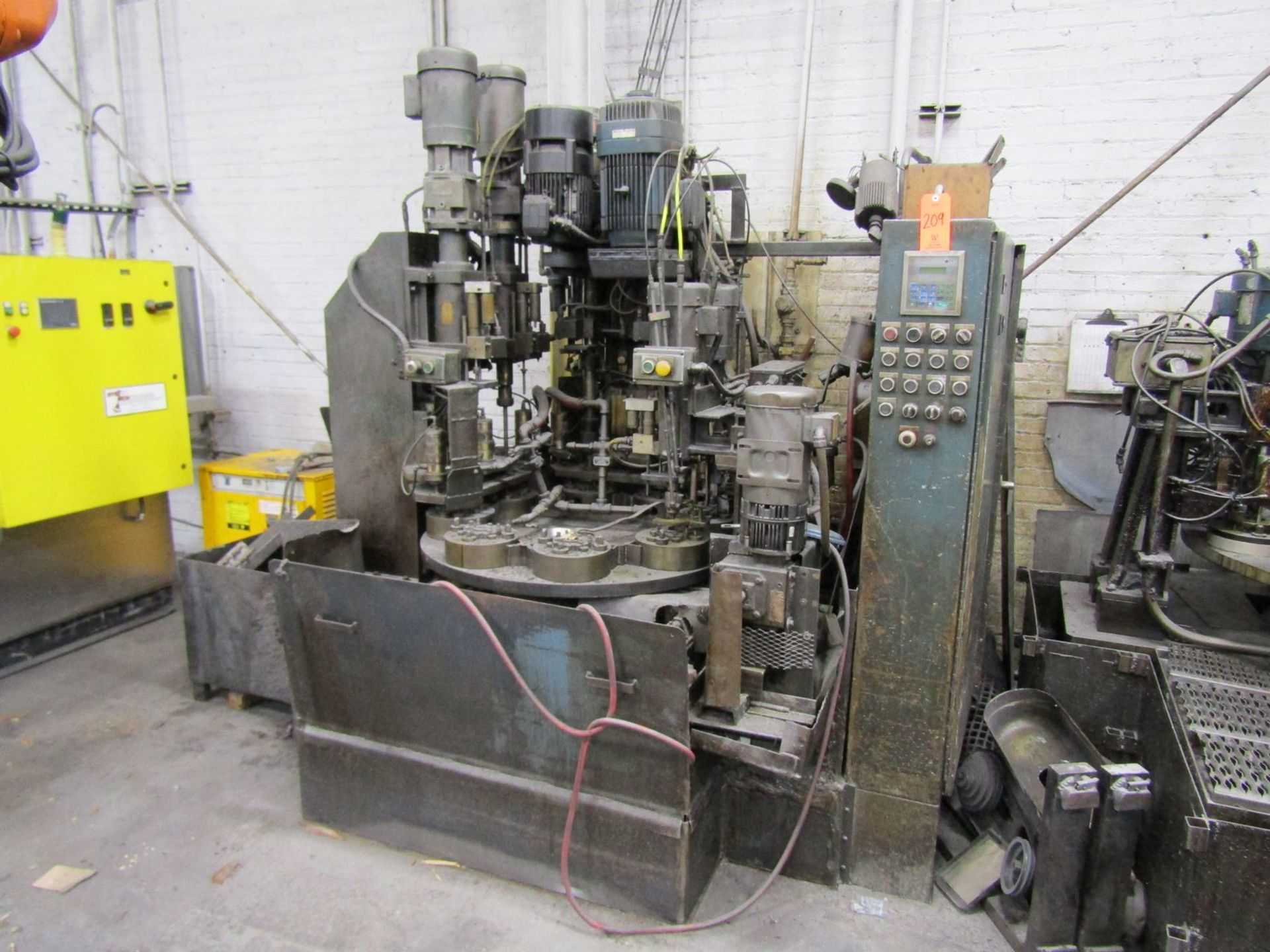 Wisconsin Drill Head "Wis-Matic" 4-Station Rotary Indexing Secondary Operation Drilling & Tapping