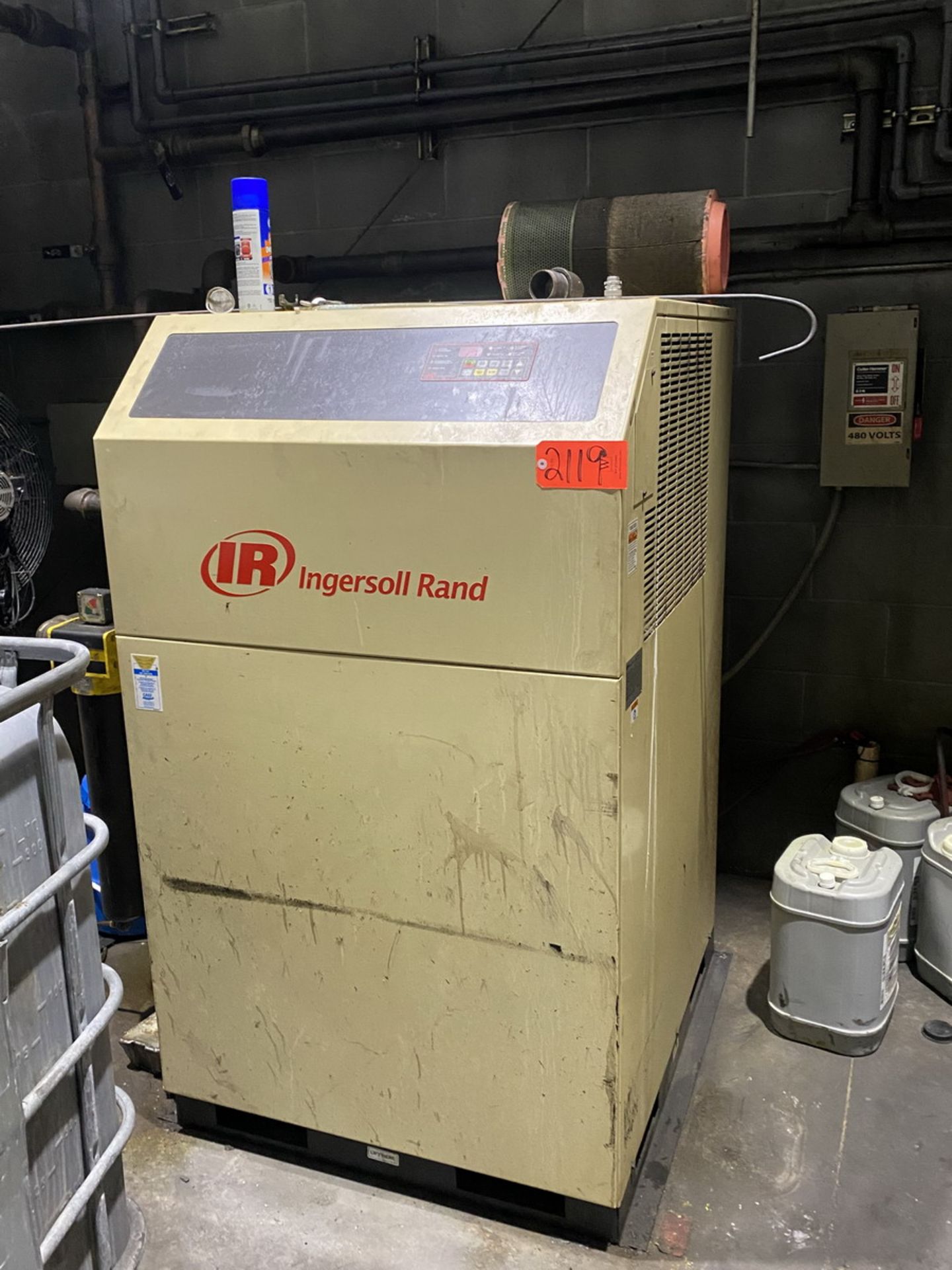 Ingersoll-Rand Model NVC600A40N Refrigerated Air Dryer, S/N: WCH10347549; Rated at 230 MAWP PSIG,