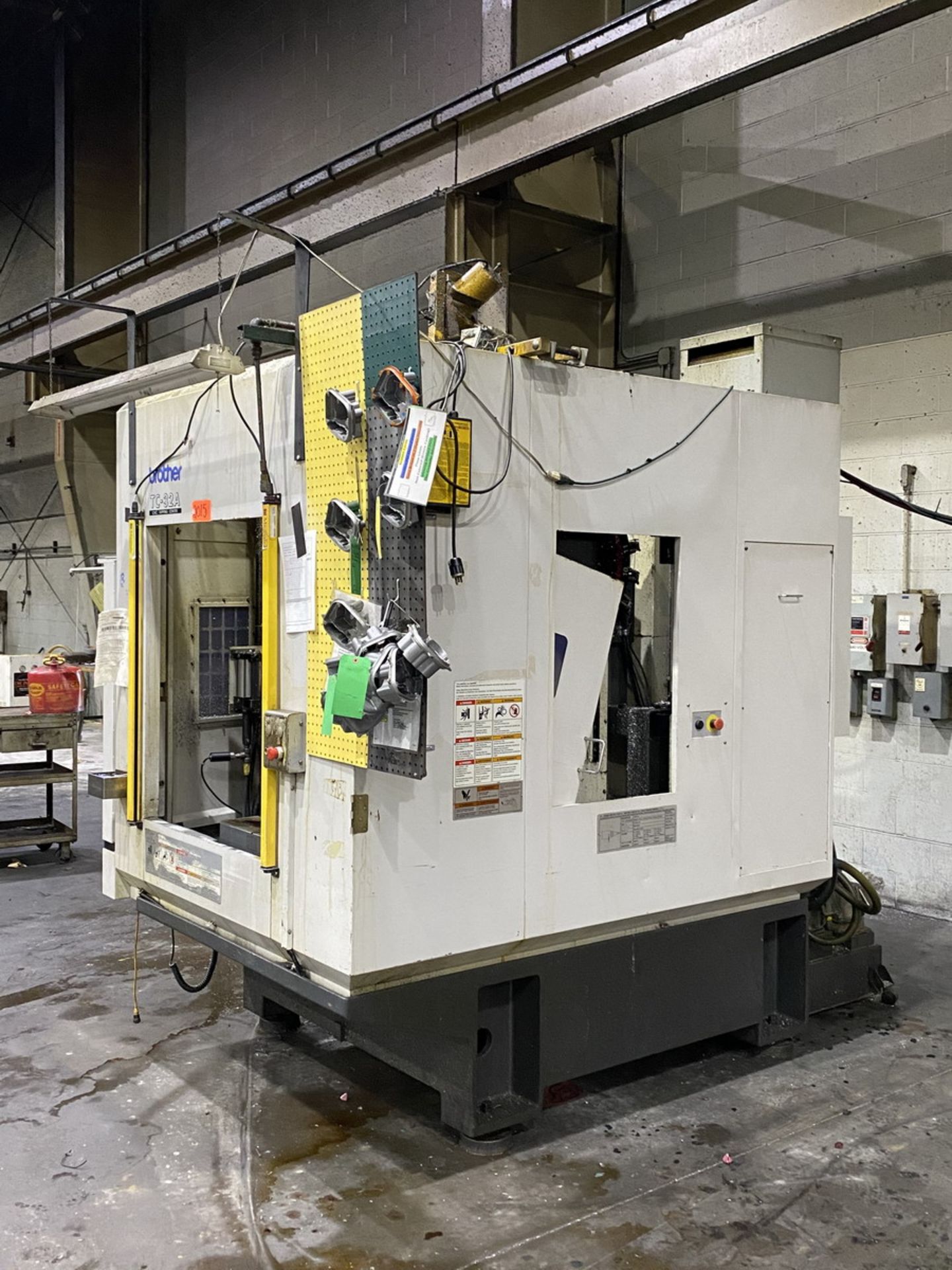 Brother Model TC-32A CNC Drilling & Tapping Center, S/N: 111137 (2000); with 18-Position ATC, - Image 2 of 7