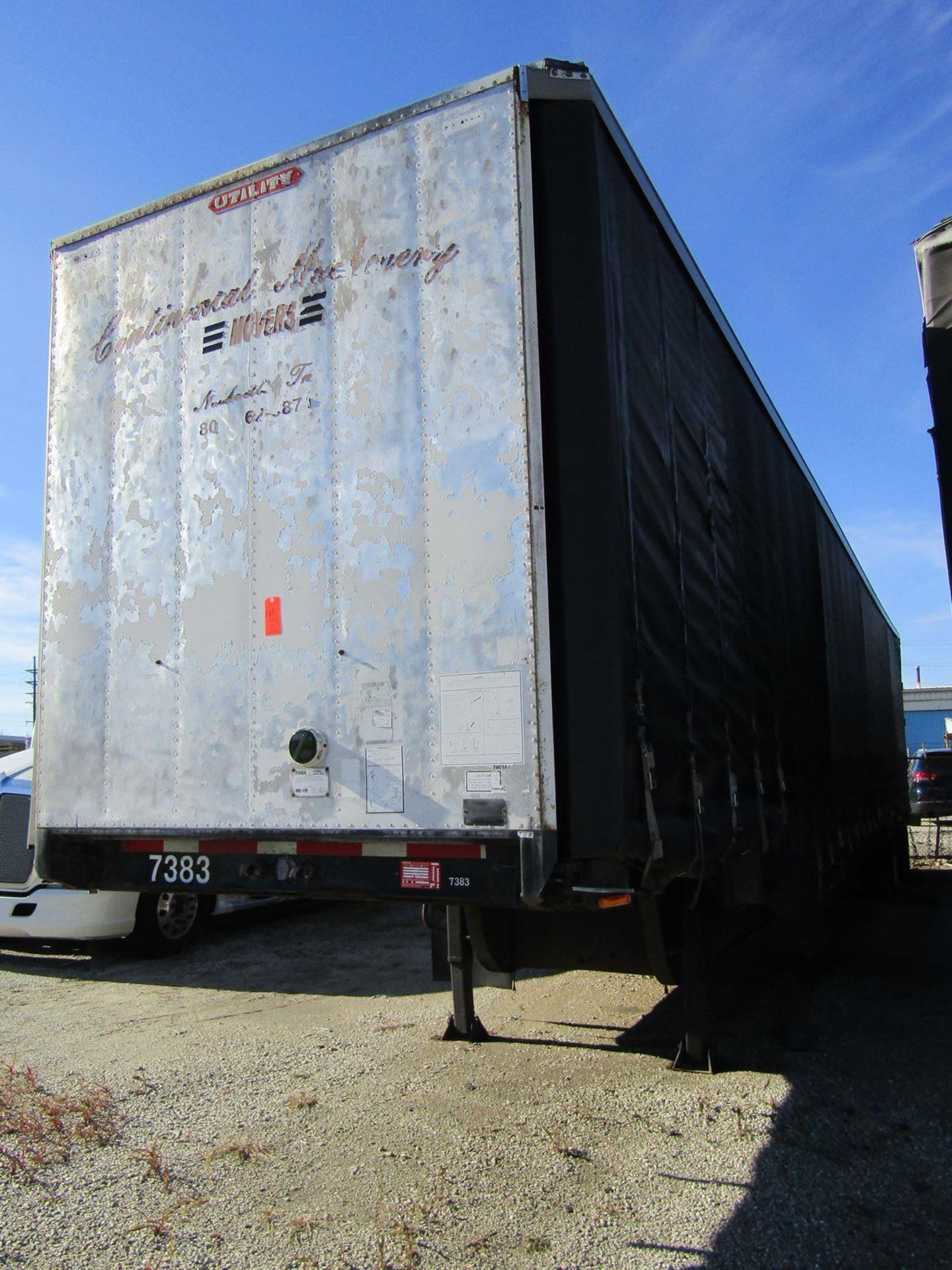 Utility 53 ft. Tautliner Model TS2CDHS Tandem Axle Drop-Deck Curtain Side Semi-Trailer, VIN: 1UY - Image 2 of 7