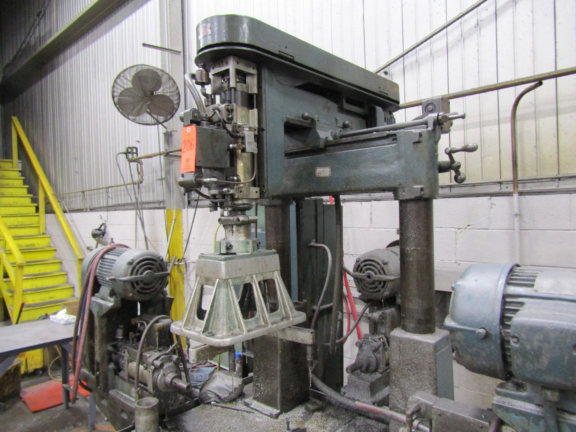 Wisconsin Drill Head "Wis-Matic" 4-Head Rotary Indexing Secondary Operation Drilling & Tapping - Image 6 of 6