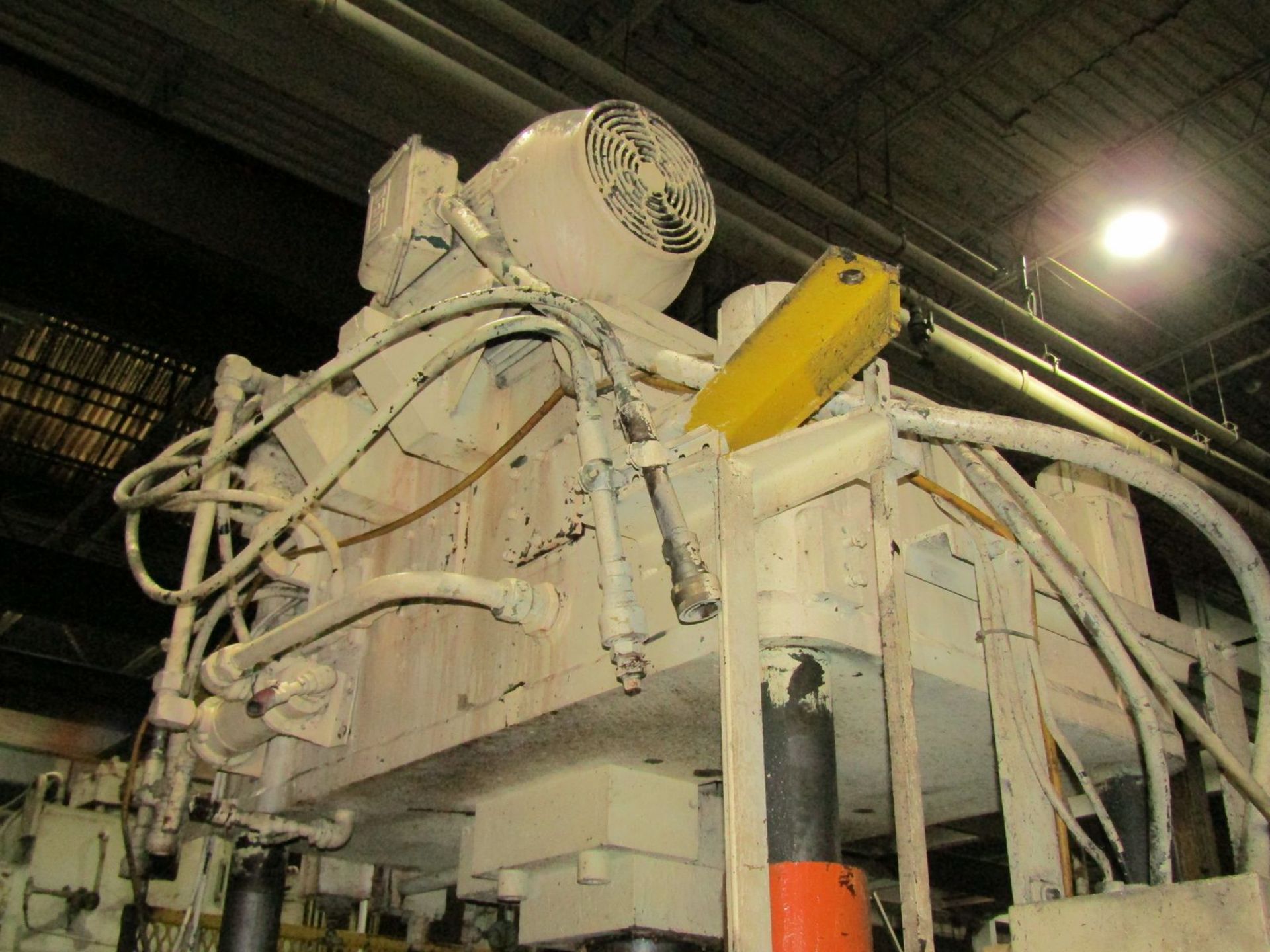 B&T 50 U.S. Ton Cap. Model TP-30-4 Four Column (Post) Vertical Hydraulic Die Casting Trim Press - Image 7 of 7