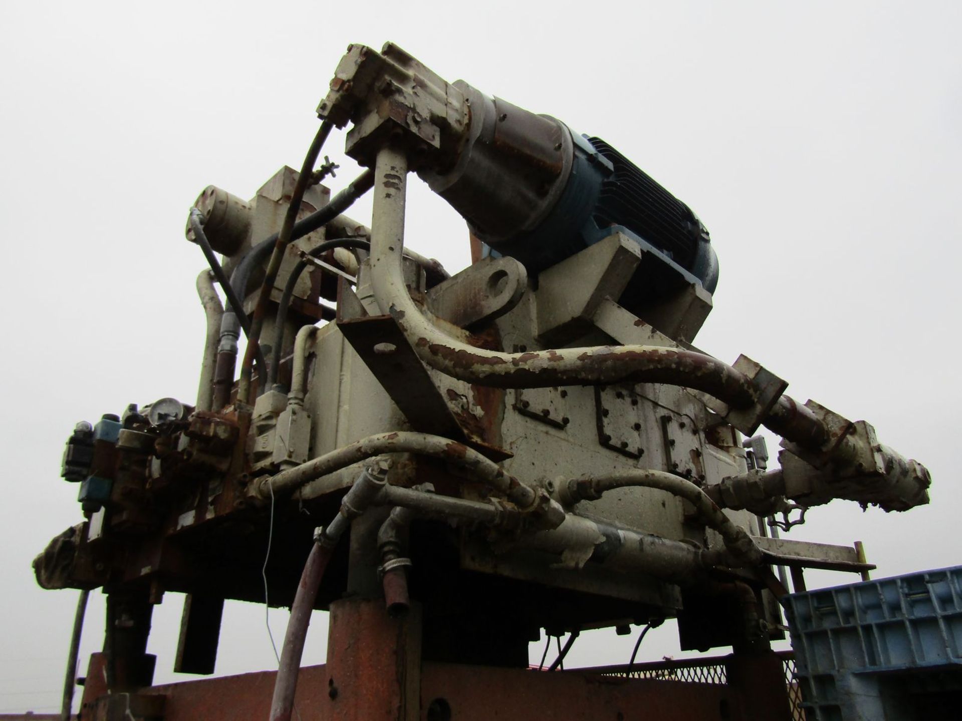 B&T 75-Ton Capacity Model TP-75 Vertical Die Cast Trimming Press; with Relay Controls Additional - Image 5 of 5