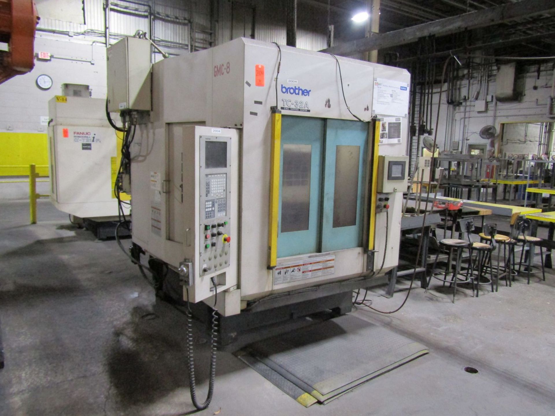 Brother Model TC-32A CNC Drilling and Tapping Center, S/N: 112090 (2004); with Brother CNC Controls