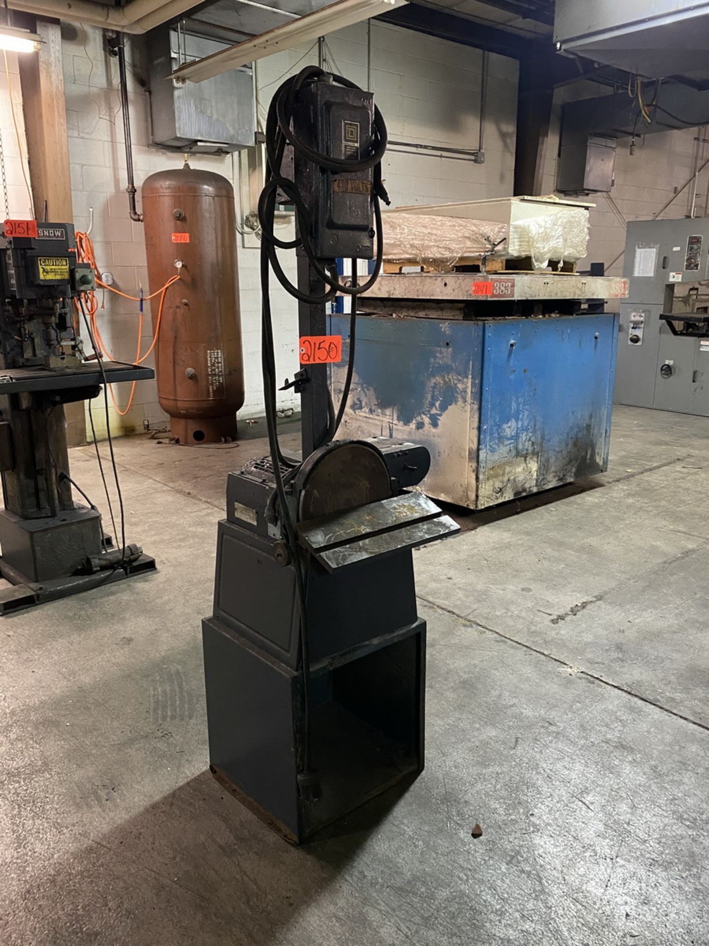 Powermatic Model 30B Belt/Disc Sander, S/N 89307171; 7 in. wide Belt