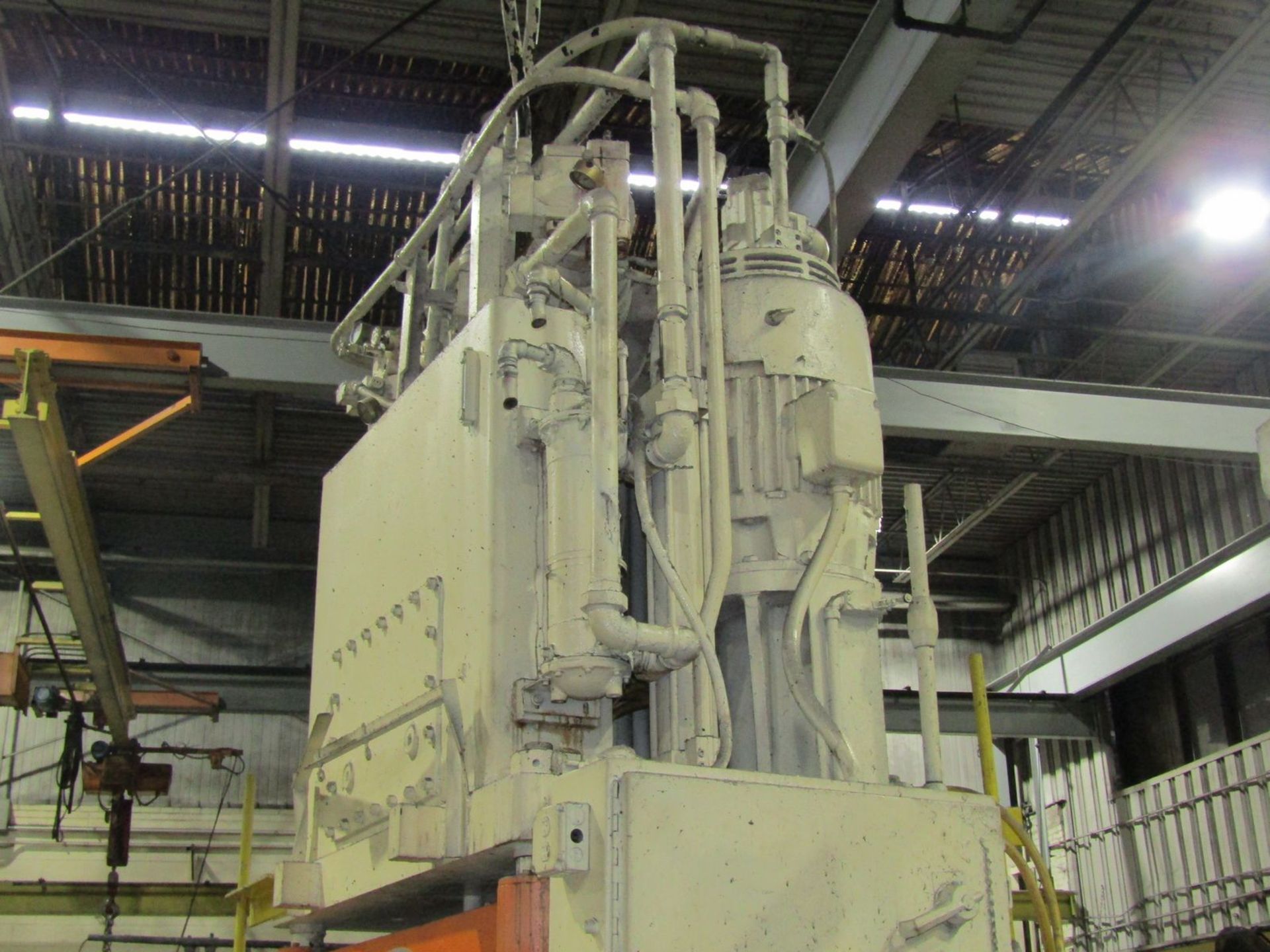 Danly 30 U.S. Ton Capacity Model TP-30-7 Four Column (Post) Vertical Hydraulic Die Casting Trim - Image 5 of 7