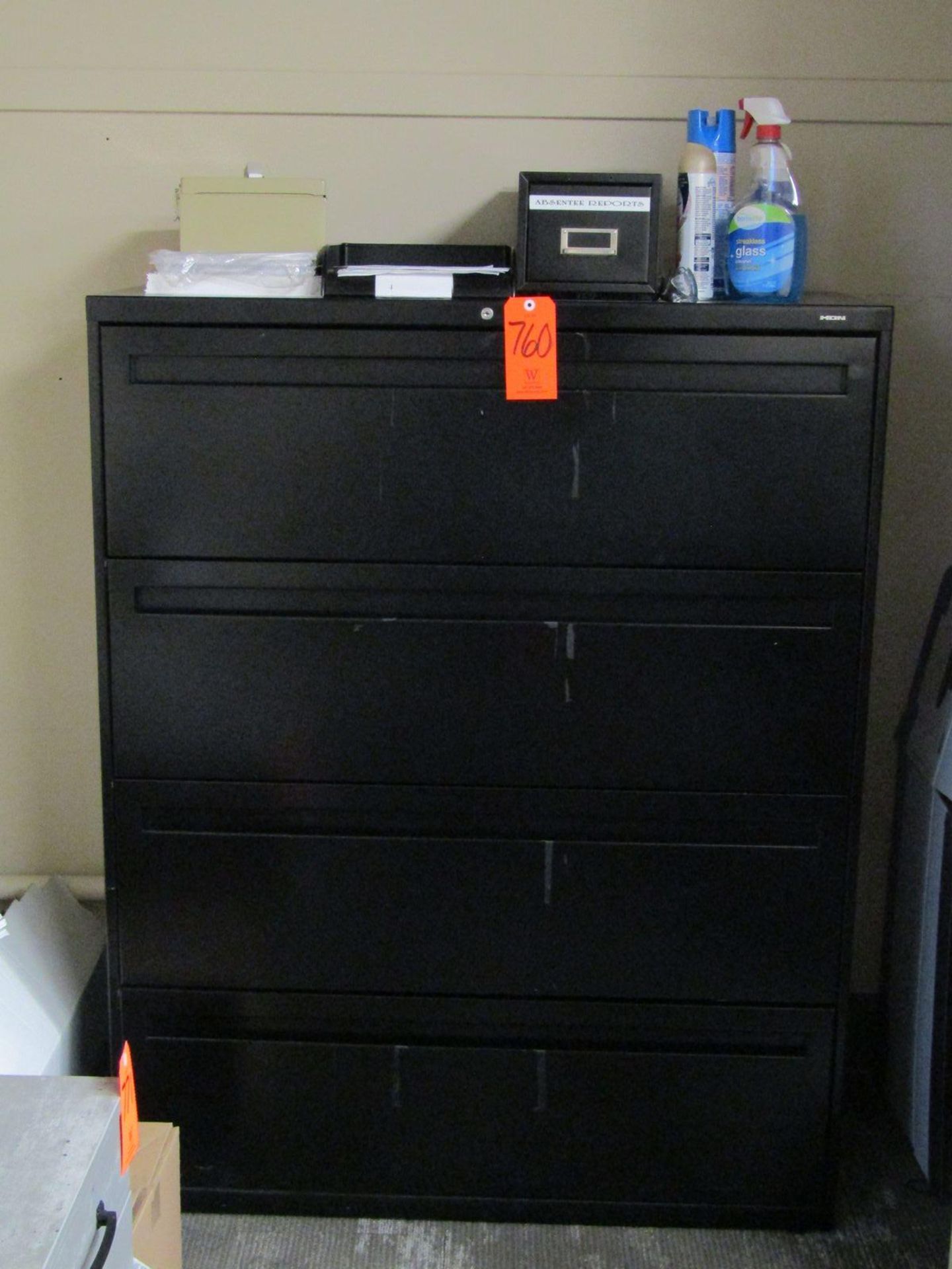 Lot - (2) 4-Drawer Lateral Filing Cabinet - Image 2 of 2