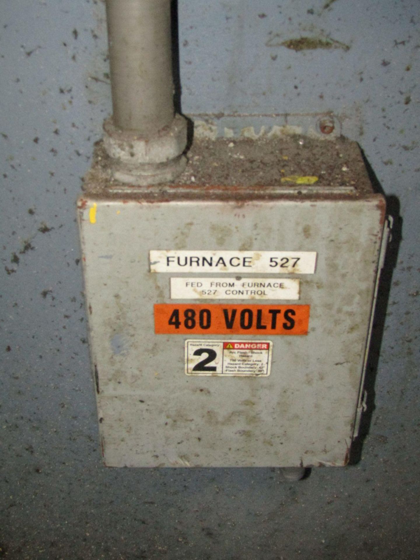 Dynarad 1,000 lb. Cap. Model HC-1000 Electric Aluminum Melting Furnace; with Controller, 25-kW - Image 2 of 2
