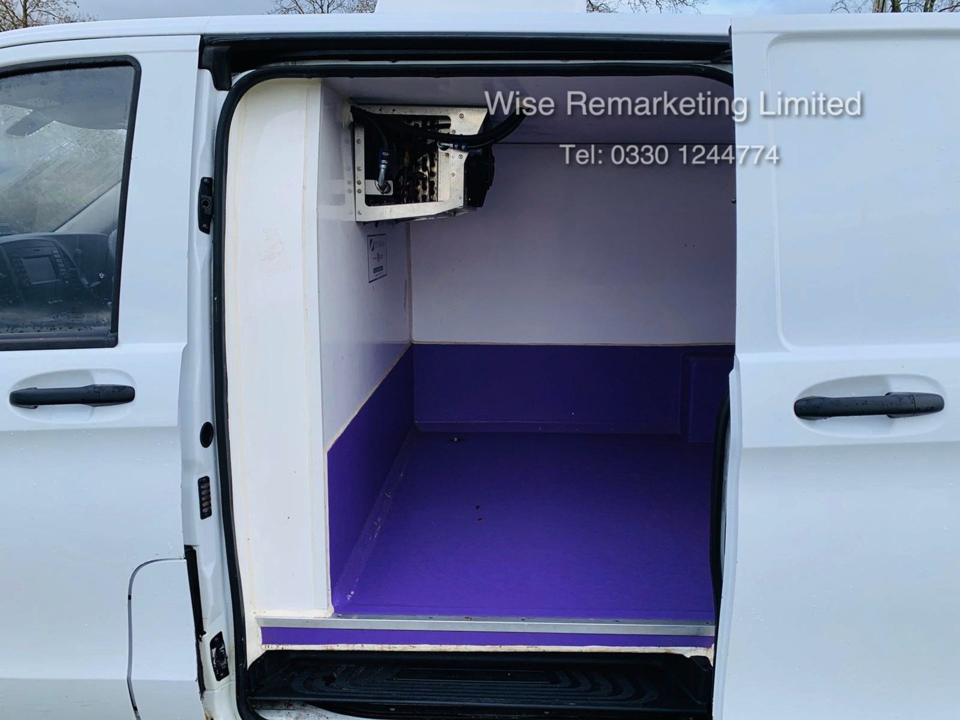 (RESERVE MET) Mercedes Vito 114 2.1 CDI Bluetech Fridge/Chiller Van - 2017 Model - Sat Nav - - Image 8 of 22